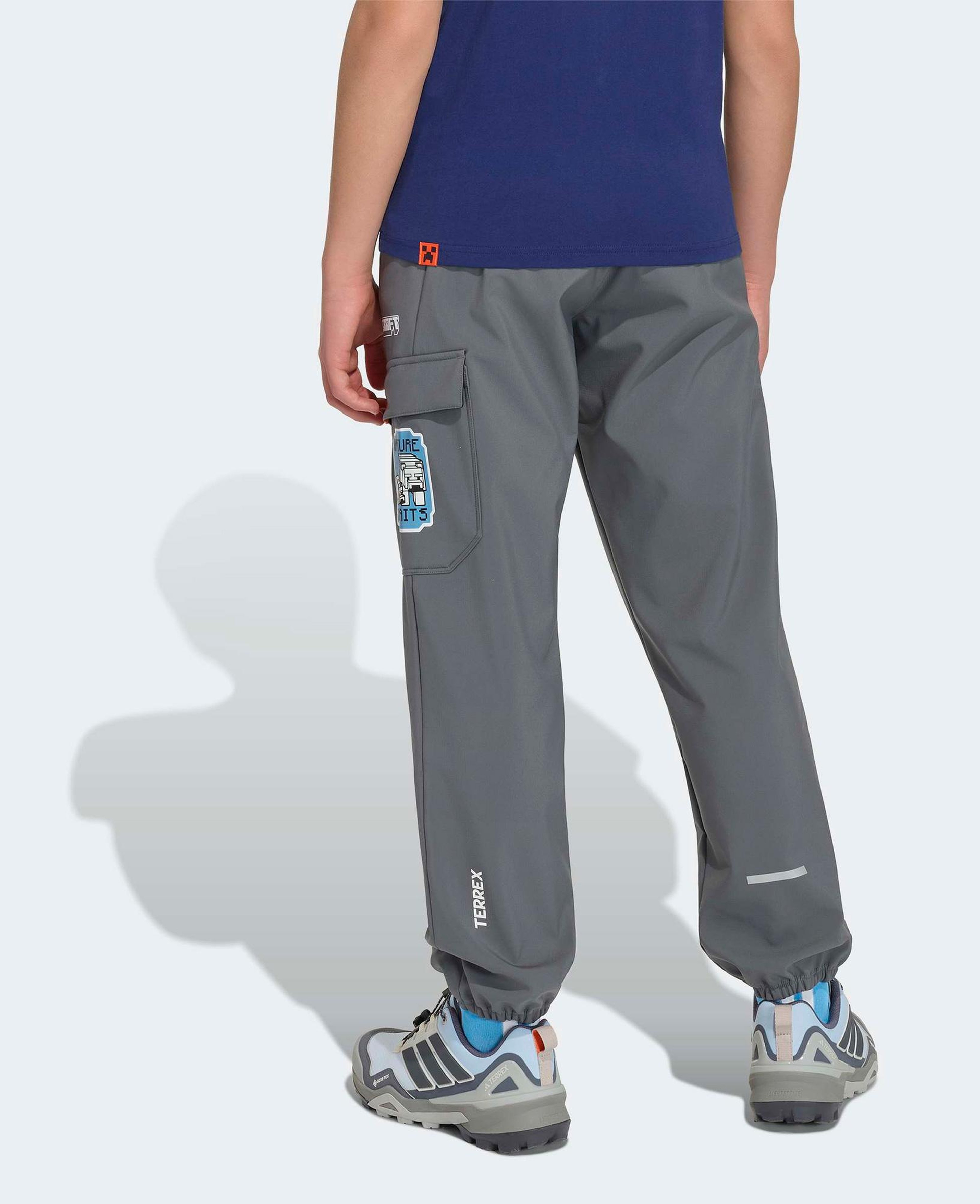 adidas K Minecraft Sosh Pt Çocuk Gri Eşofman Altı