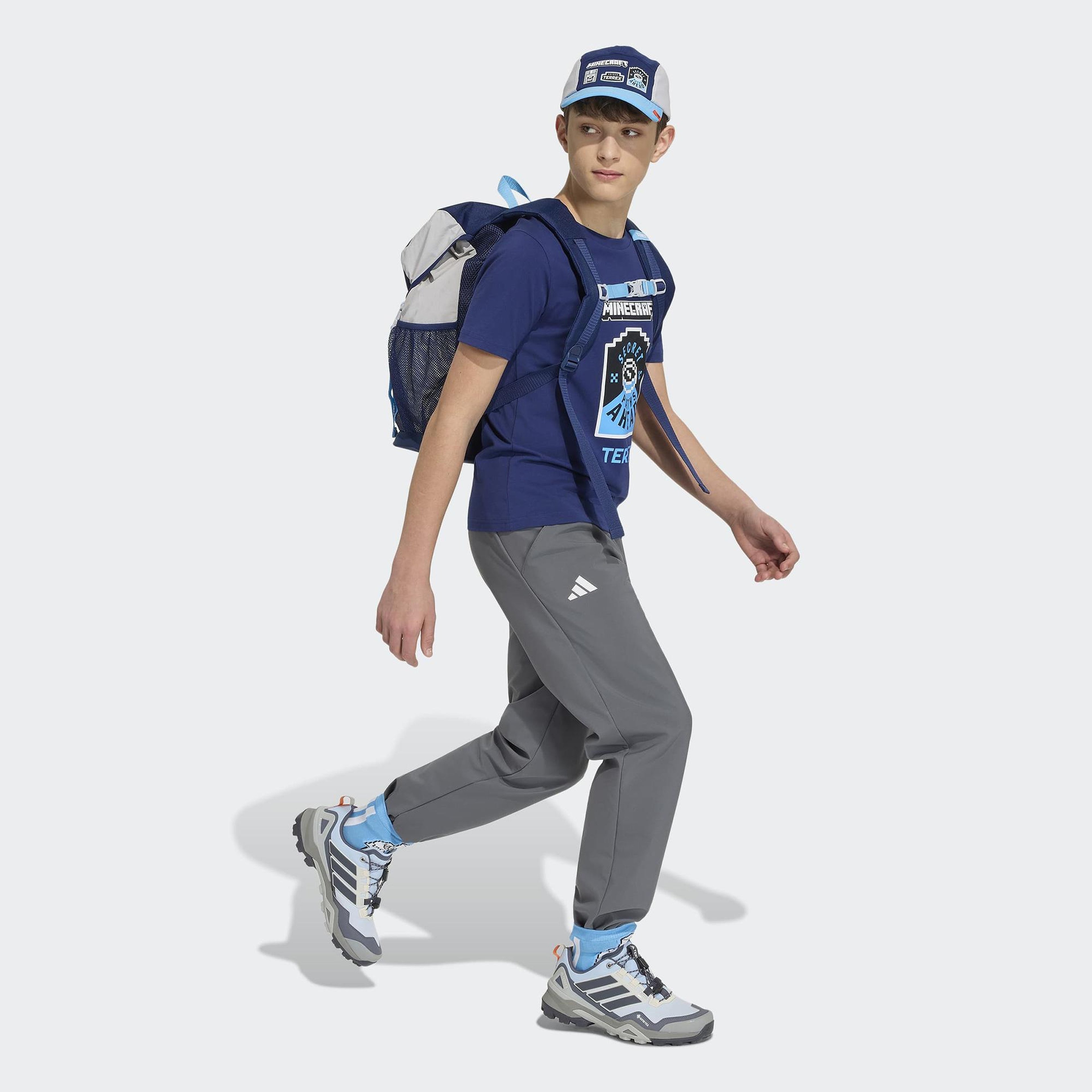 adidas K Minecraft Sosh Pt Çocuk Gri Eşofman Altı