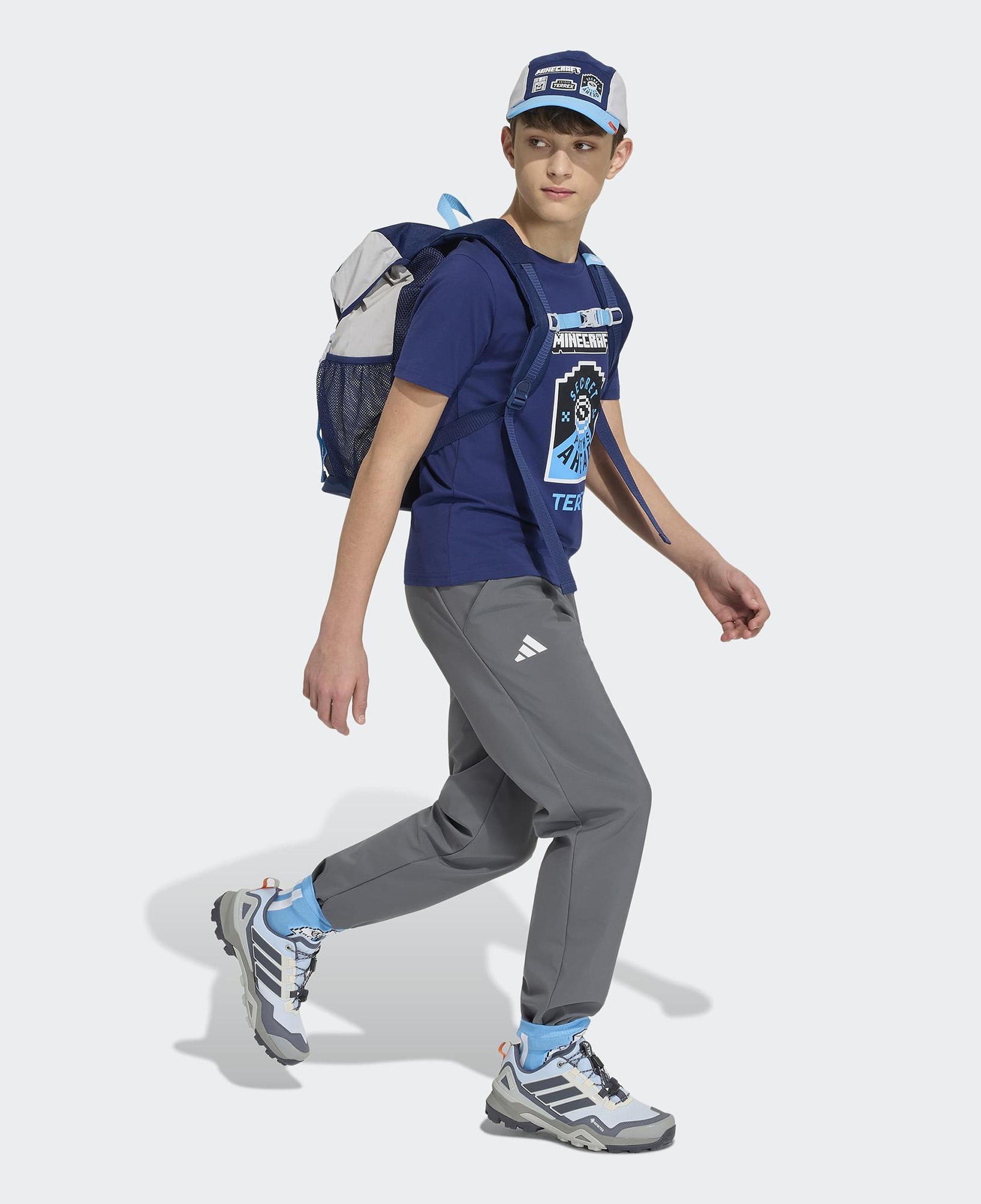 adidas K Minecraft Sosh Pt Çocuk Gri Eşofman Altı