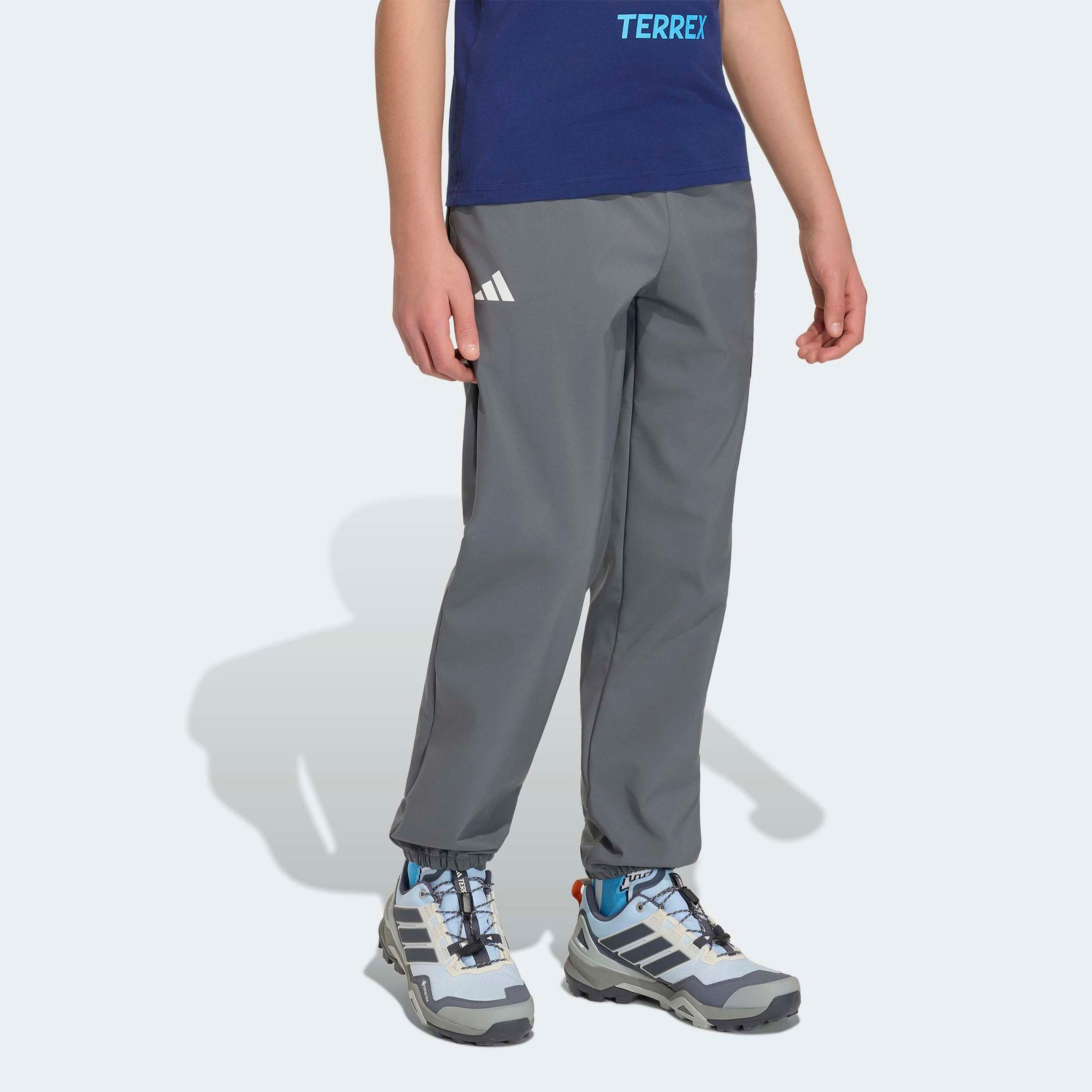 adidas K Minecraft Sosh Pt Çocuk Gri Eşofman Altı