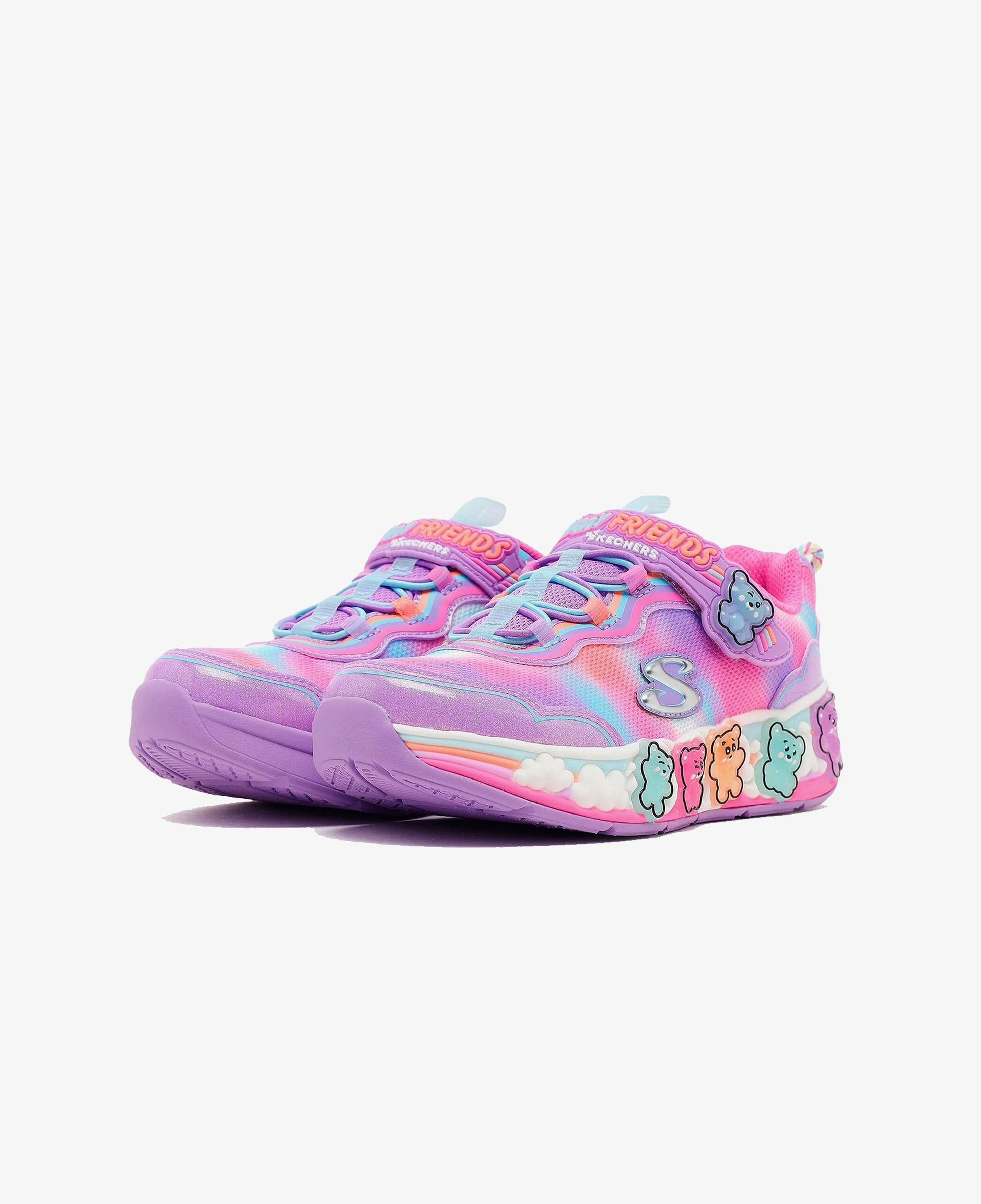 Skechers Gummy Friends Çocuk Siyah/Yeşil Spor Ayakkabı