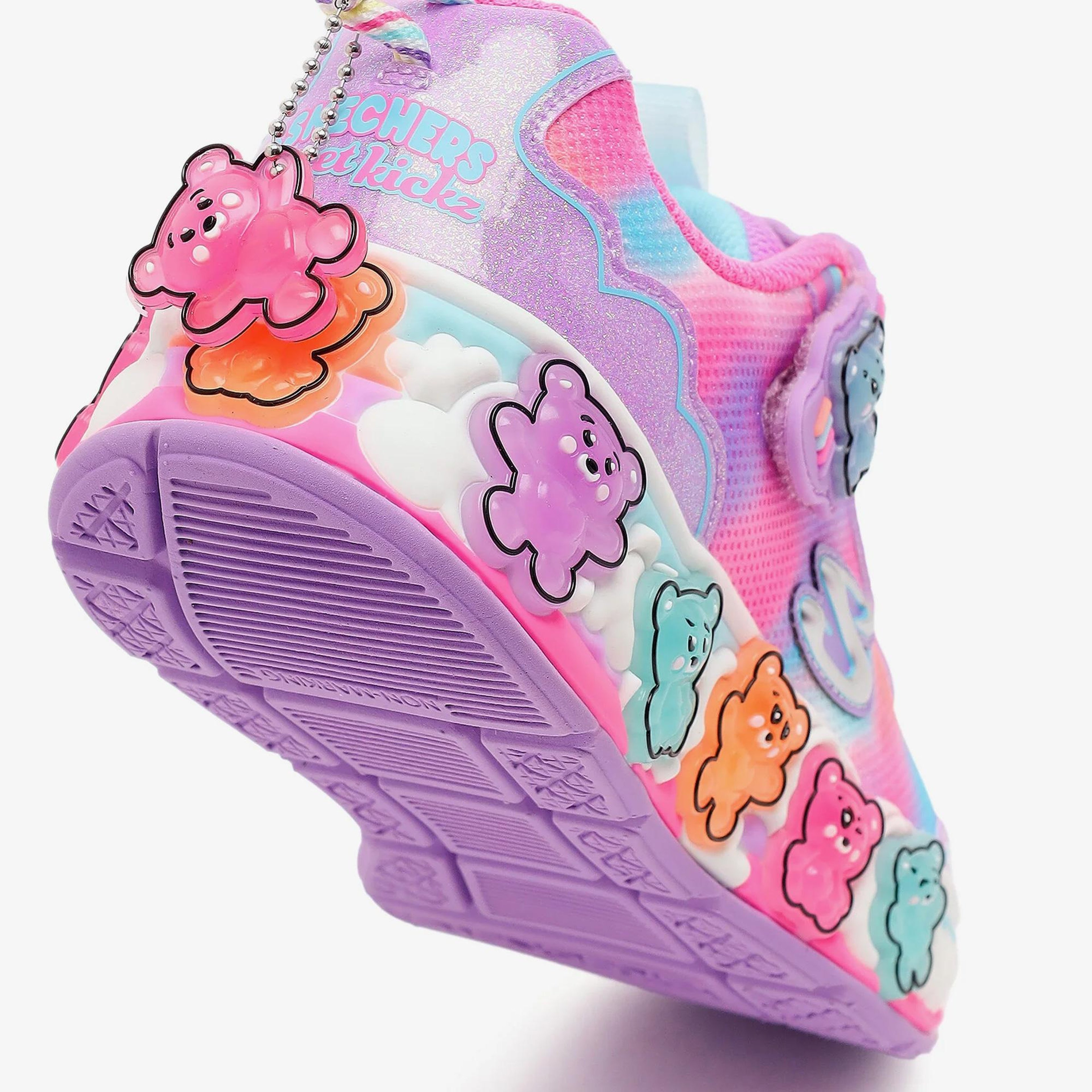 Skechers Gummy Friends Çocuk Siyah/Yeşil Spor Ayakkabı