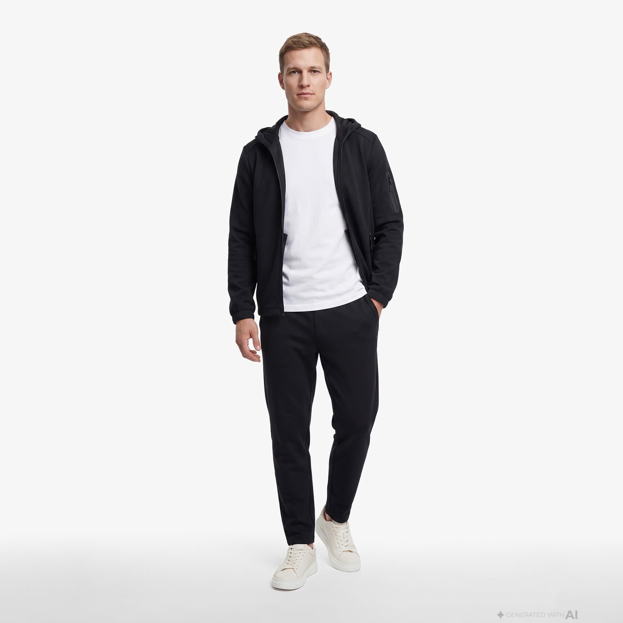 Nautica Erkek Siyah Slim Fit Pantolon
