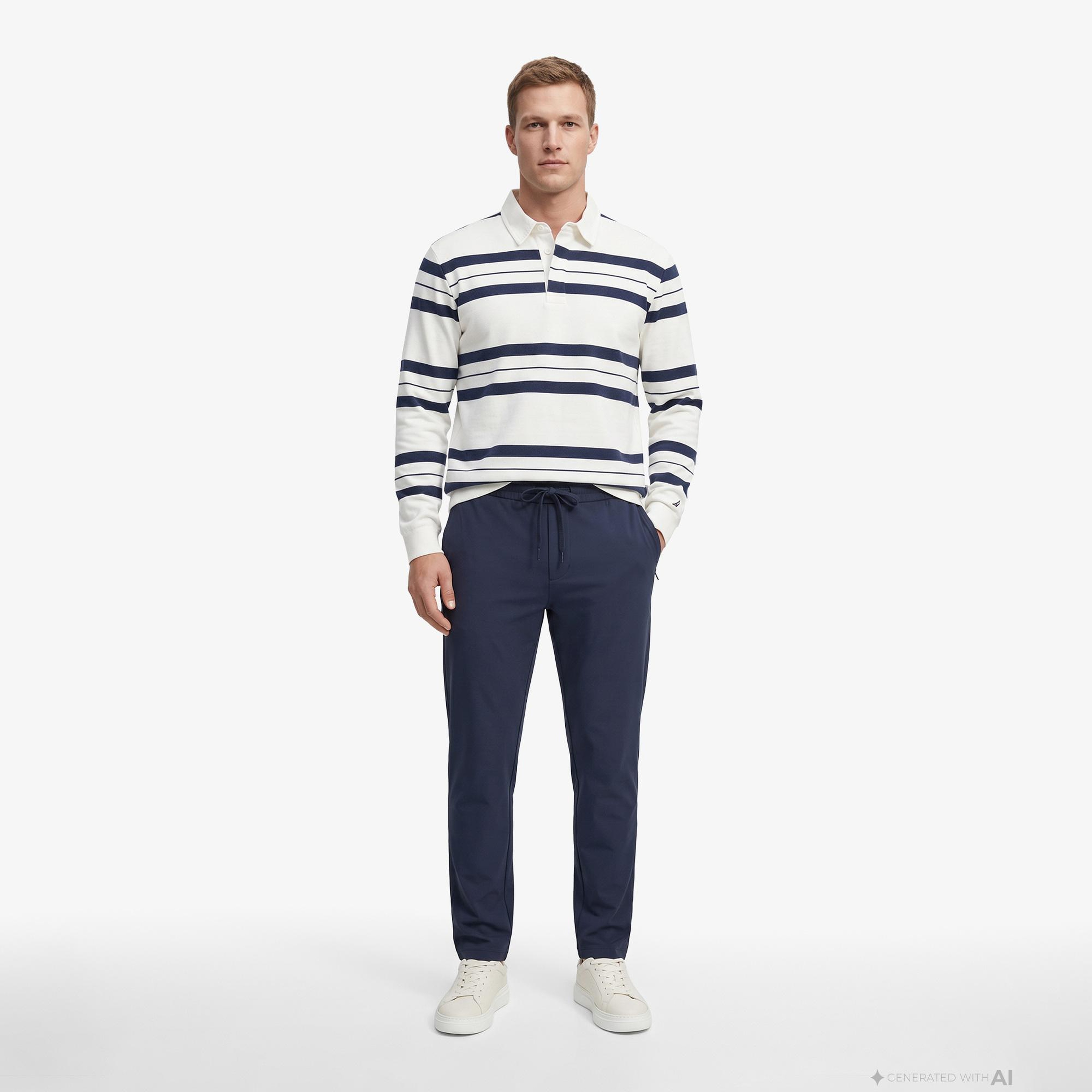 Nautica Erkek Lacivert Slim Fit Pantolon