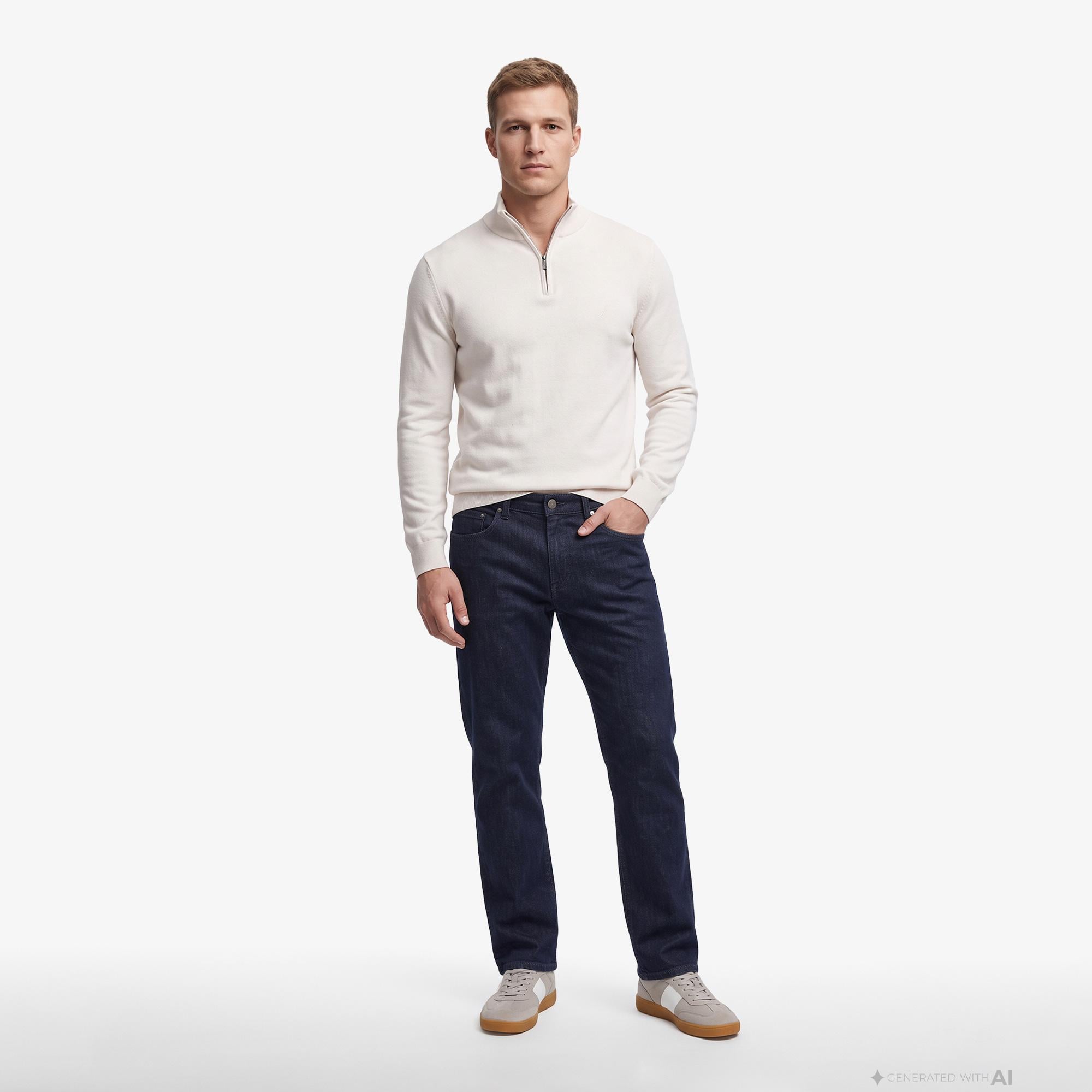 Nautica Erkek Lacivert Denim Pantolon