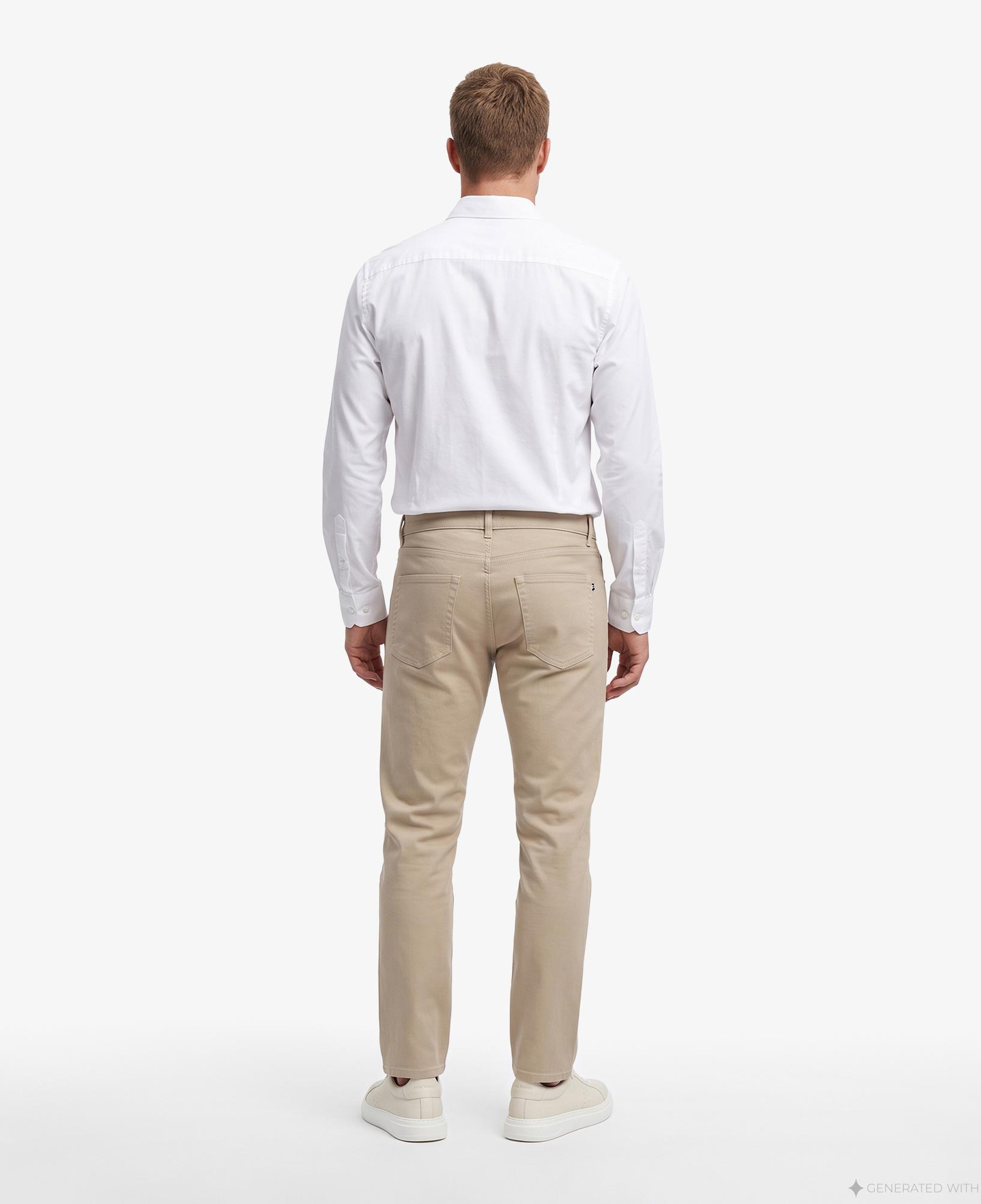 Nautica Erkek Bej Slim Fit Pantolon