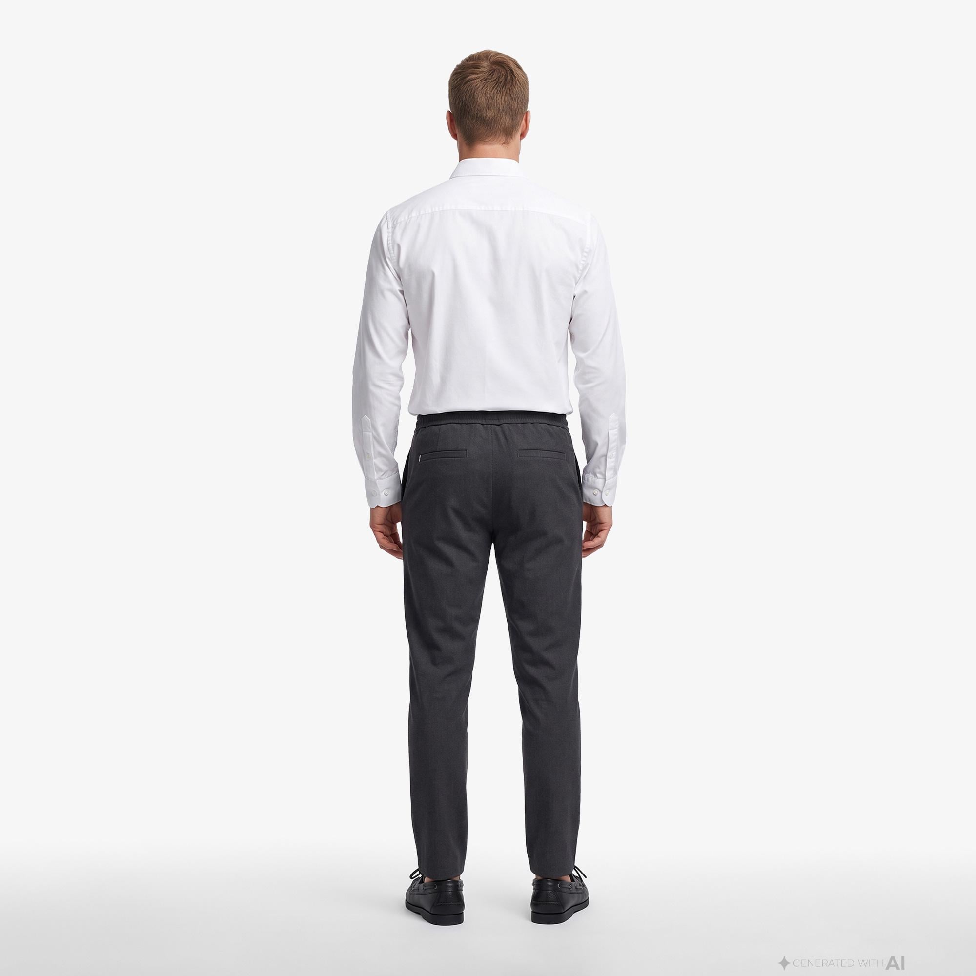 Nautica Erkek Gri Slim Fit Pantolon