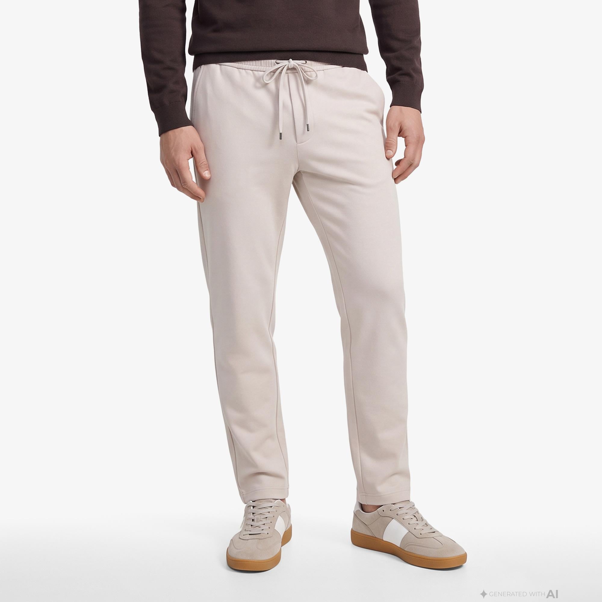 Nautica Erkek Bej Slim Fit Pantolon