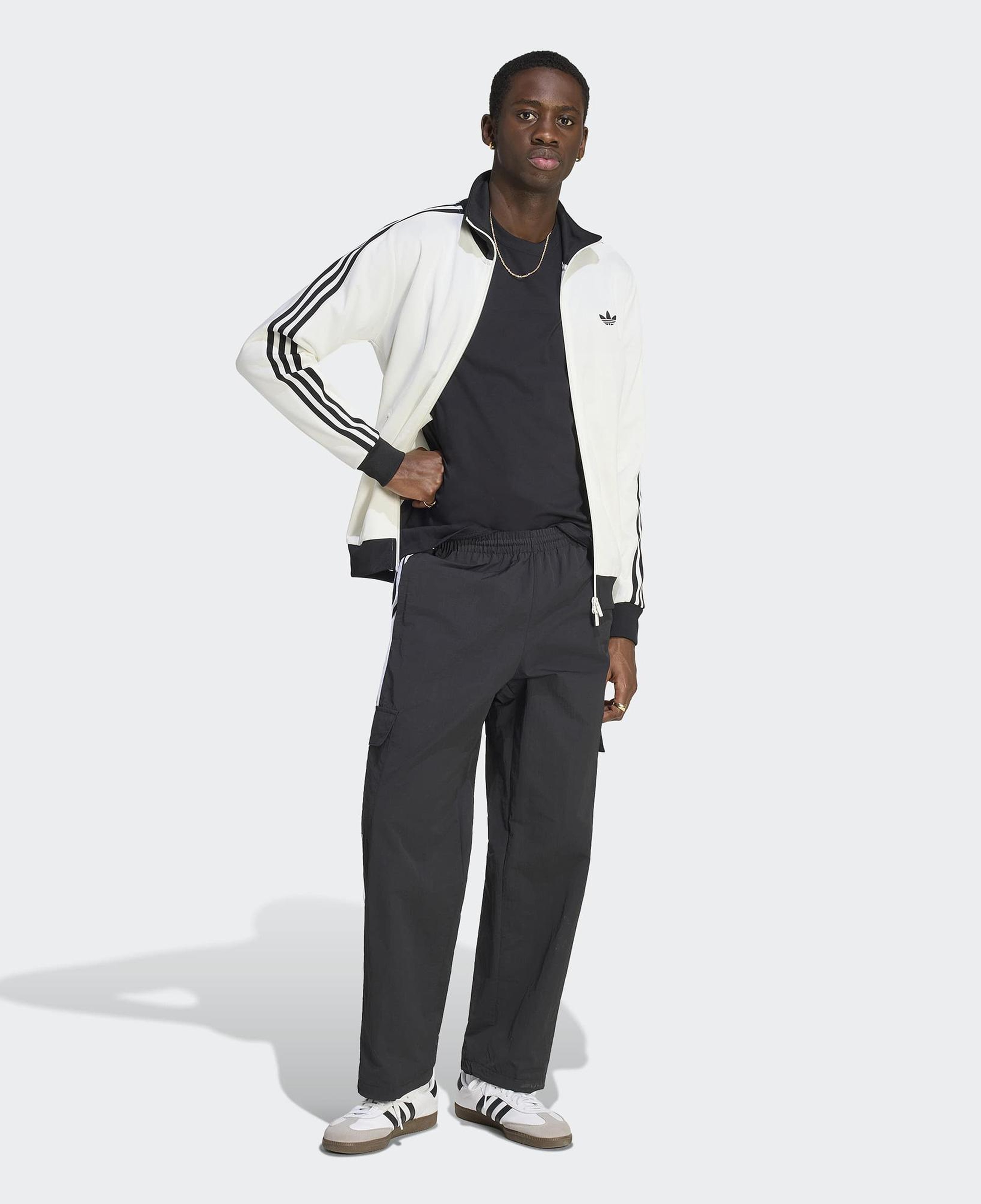 adidas 3-stripes Cargo Erkek Siyah Eşofman Altı