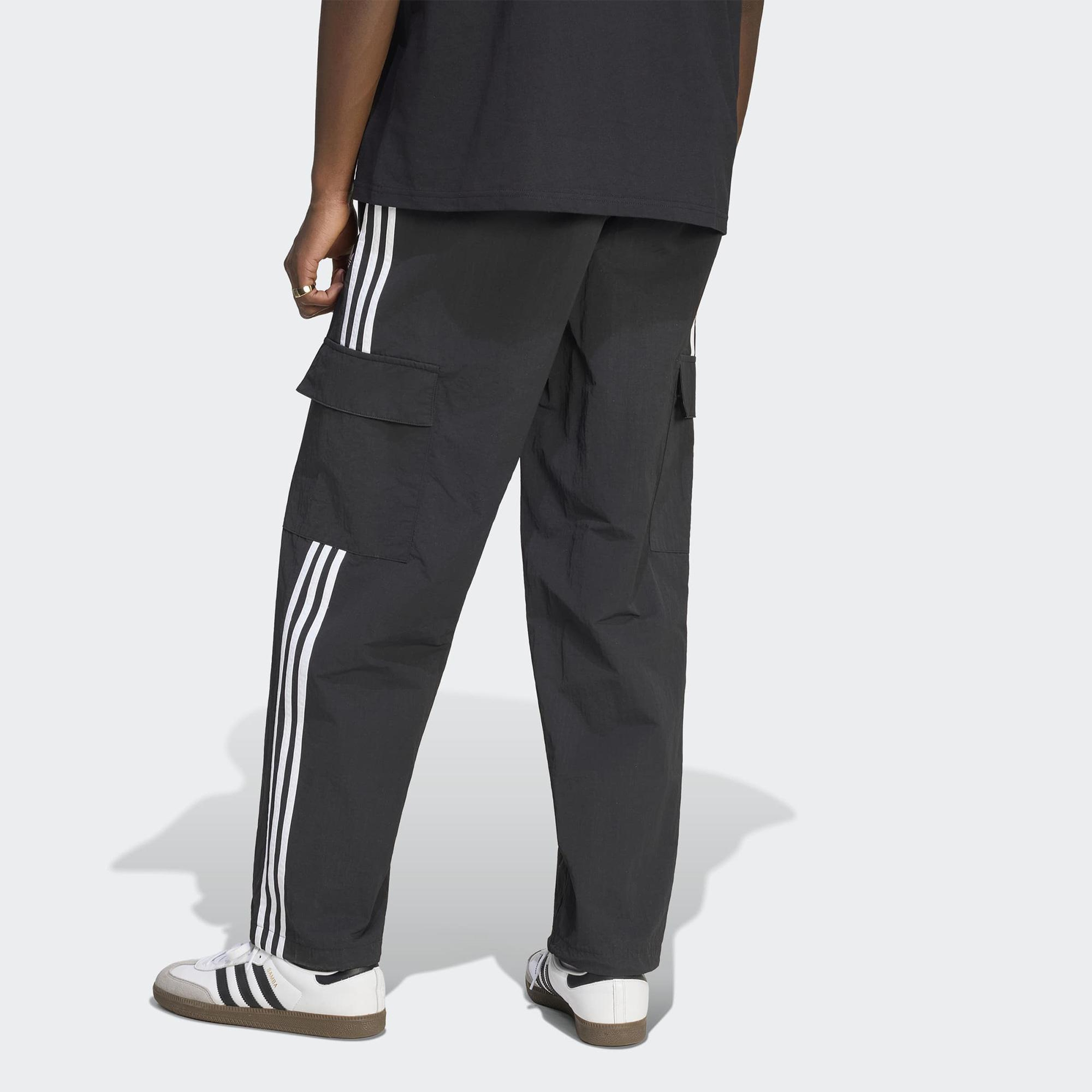 adidas 3-stripes Cargo Erkek Siyah Eşofman Altı