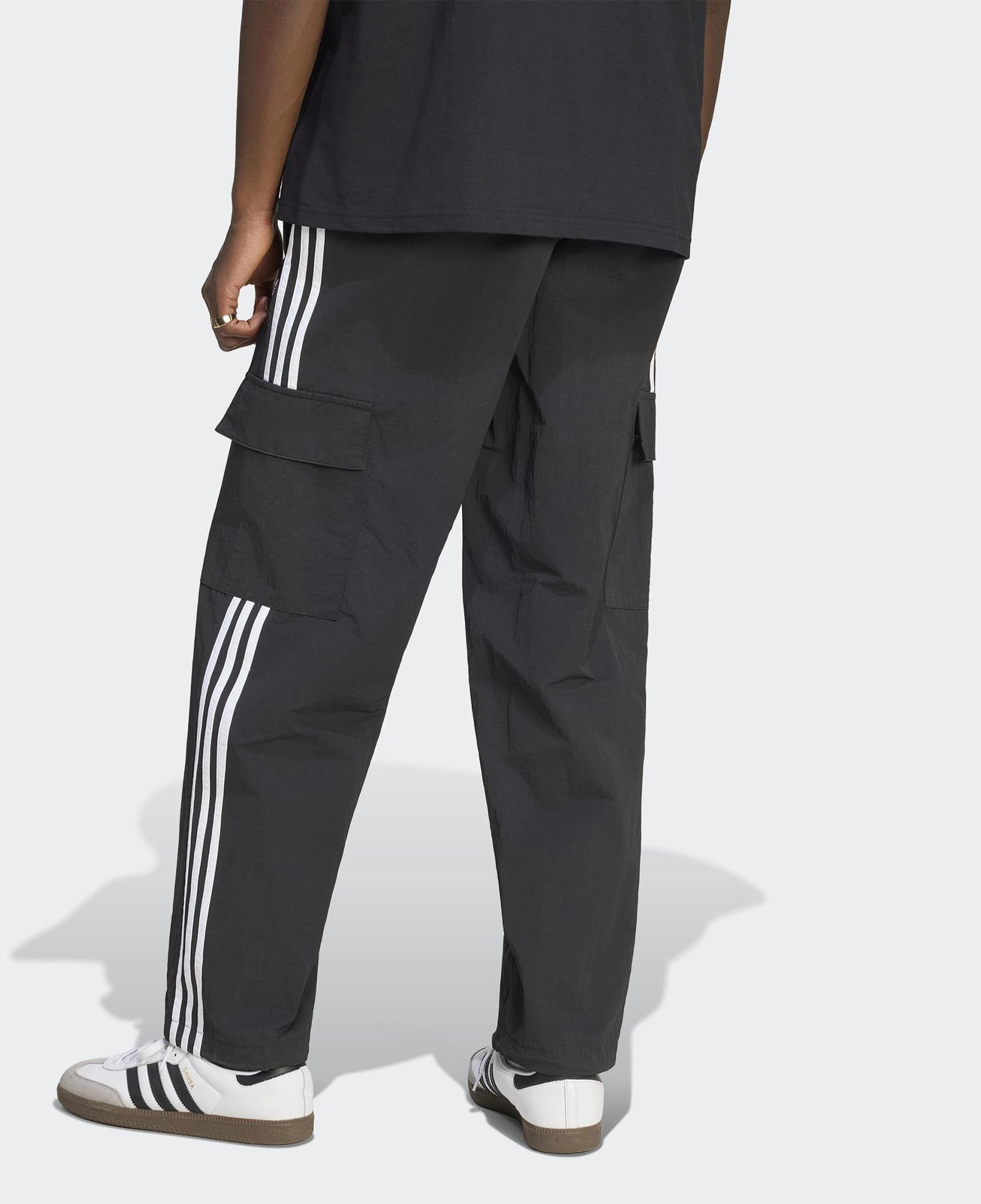 adidas 3-stripes Cargo Erkek Siyah Eşofman Altı