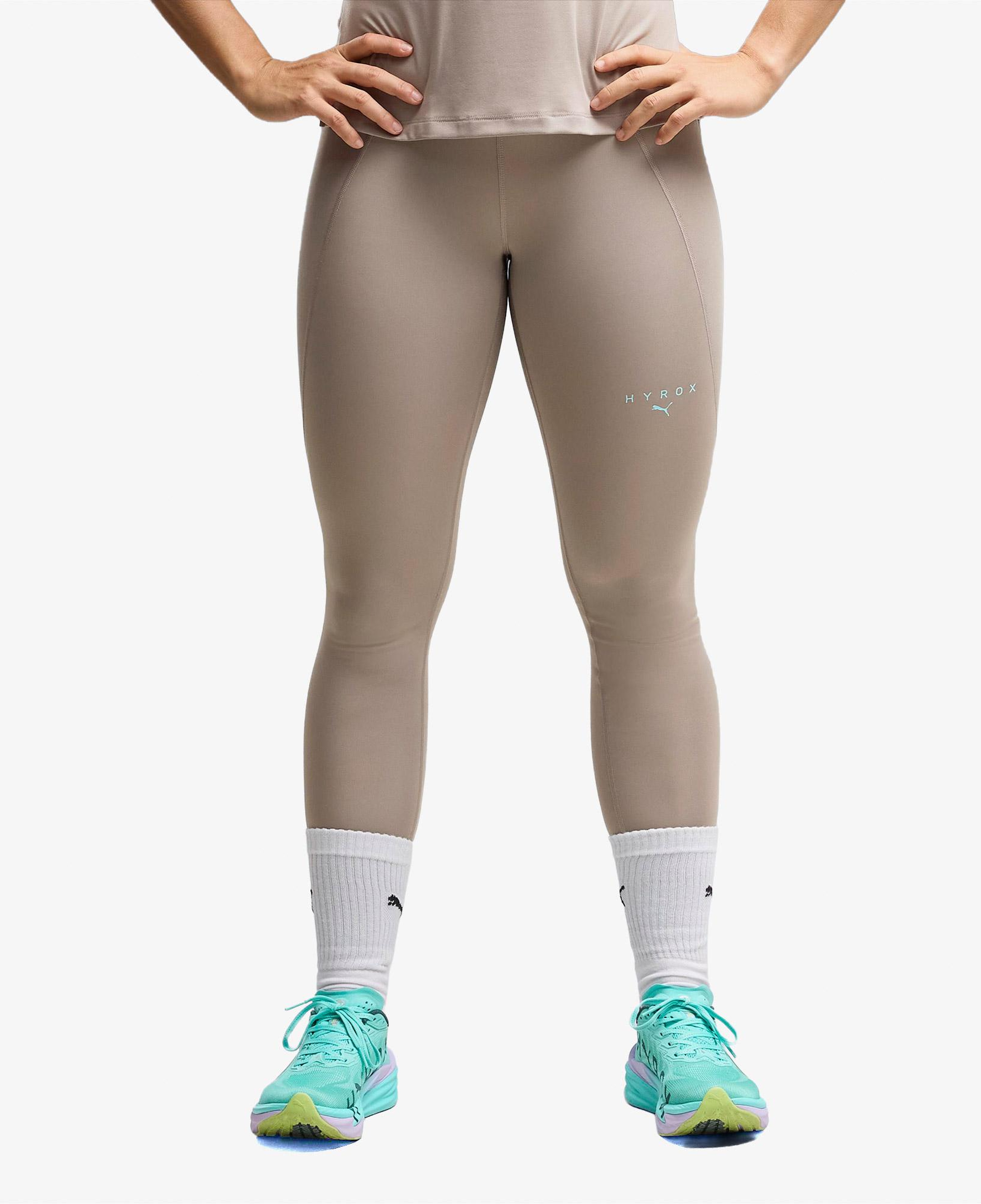 Puma X Hyrox Essentials Kadın Bej Tayt