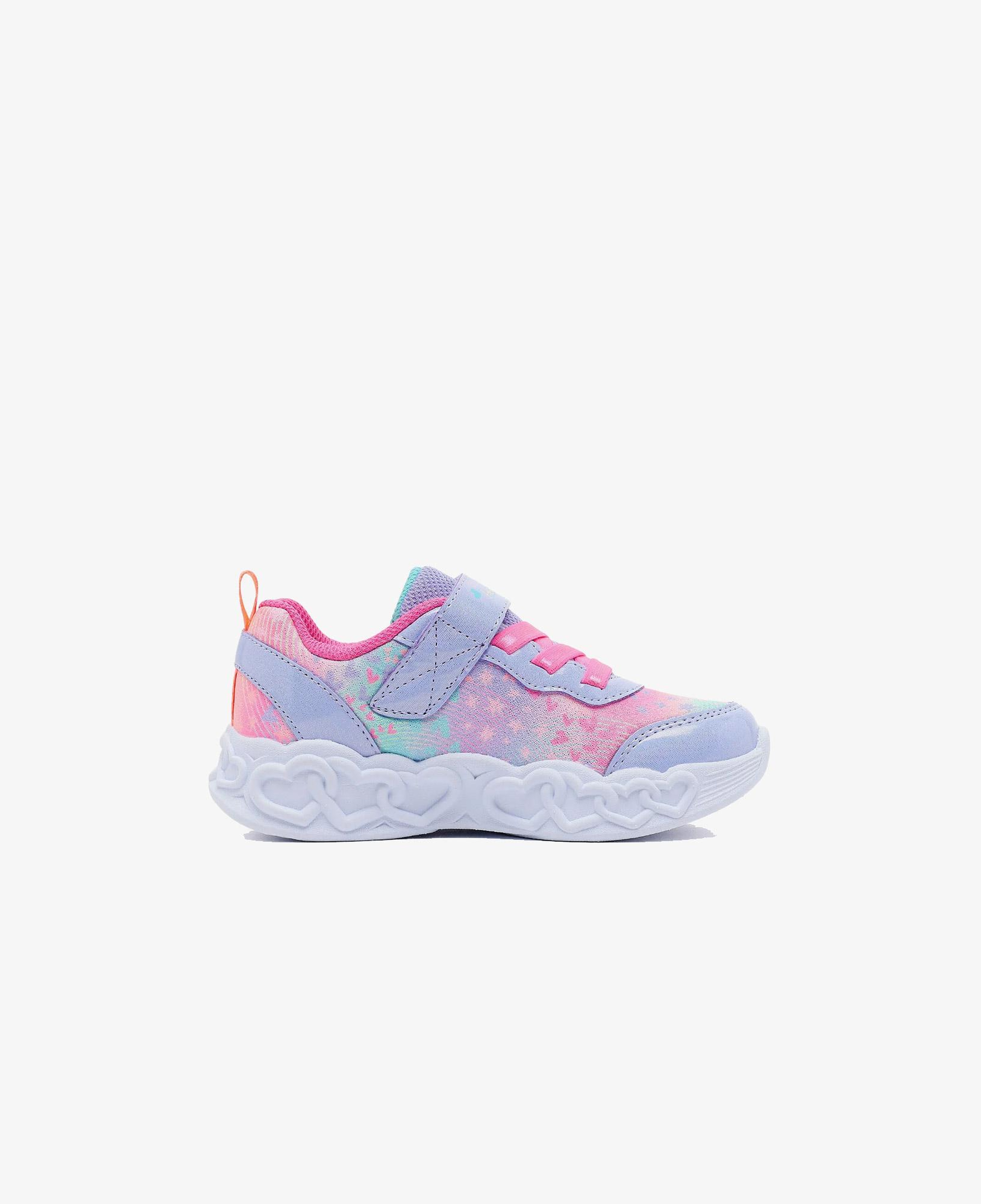 Skechers  Heart Lights - Heart Jewels Bebek Gri Spor Ayakkabı