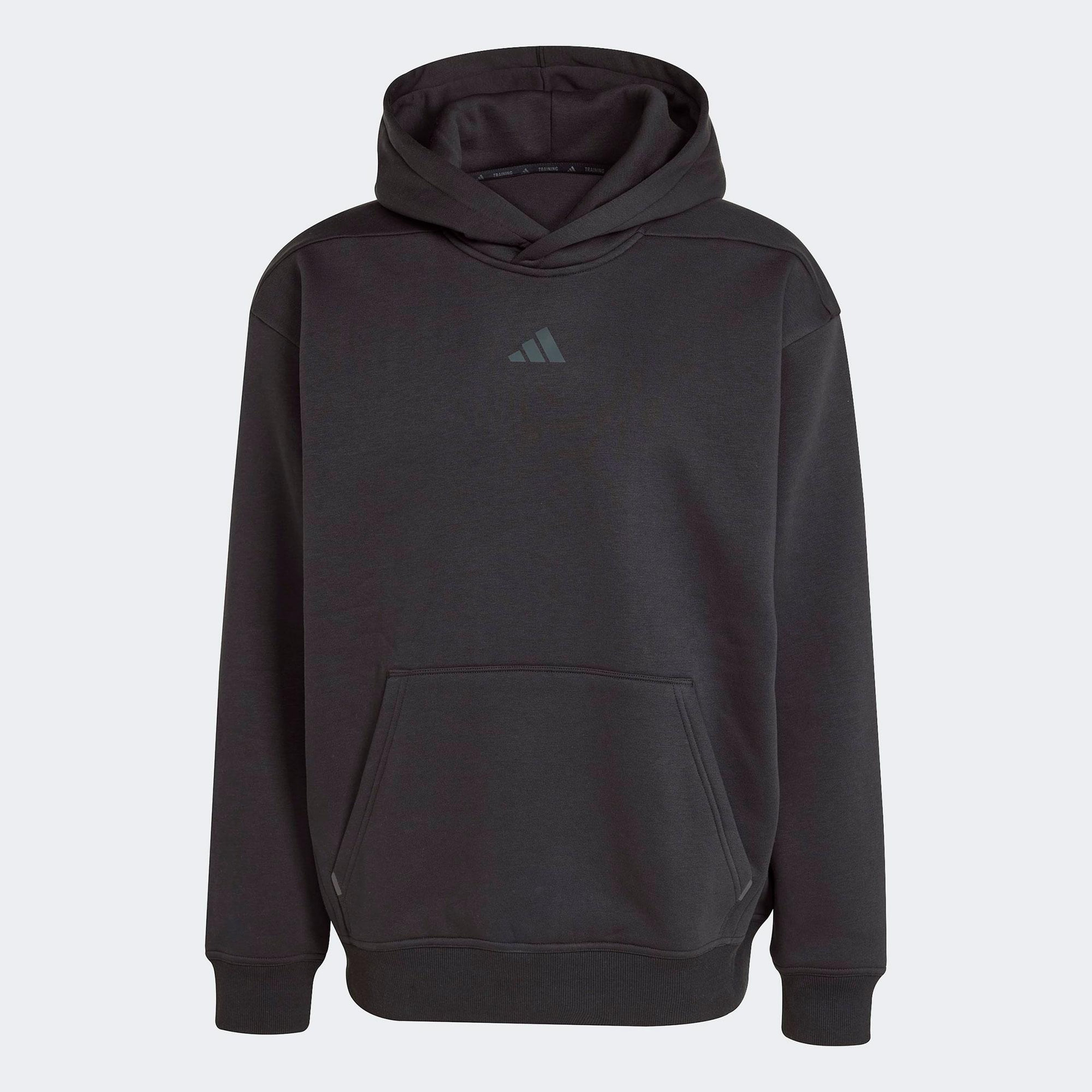 adidas Power Workout Oversize Erkek Siyah Sweatshirt