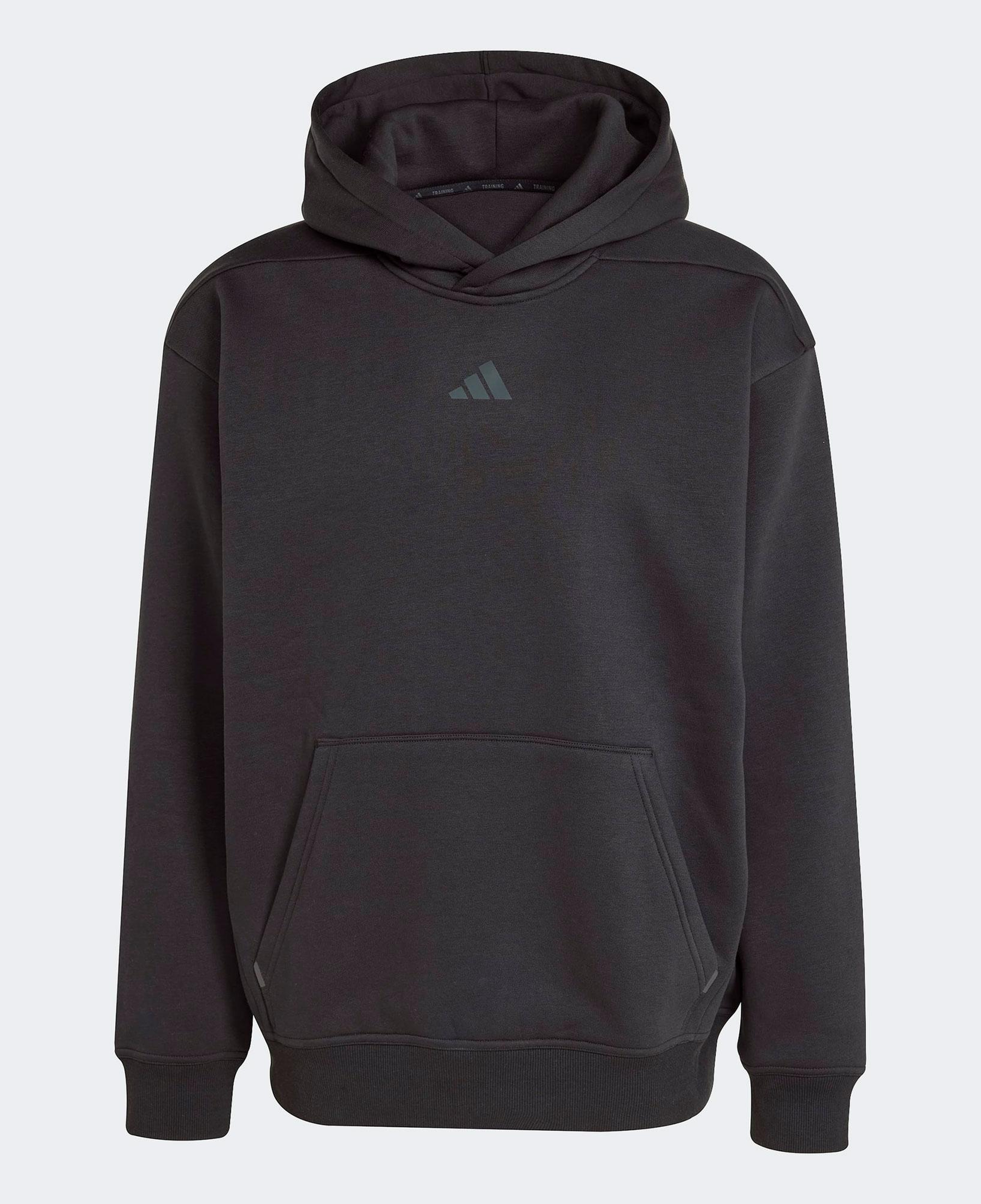 adidas Power Workout Oversize Erkek Siyah Sweatshirt