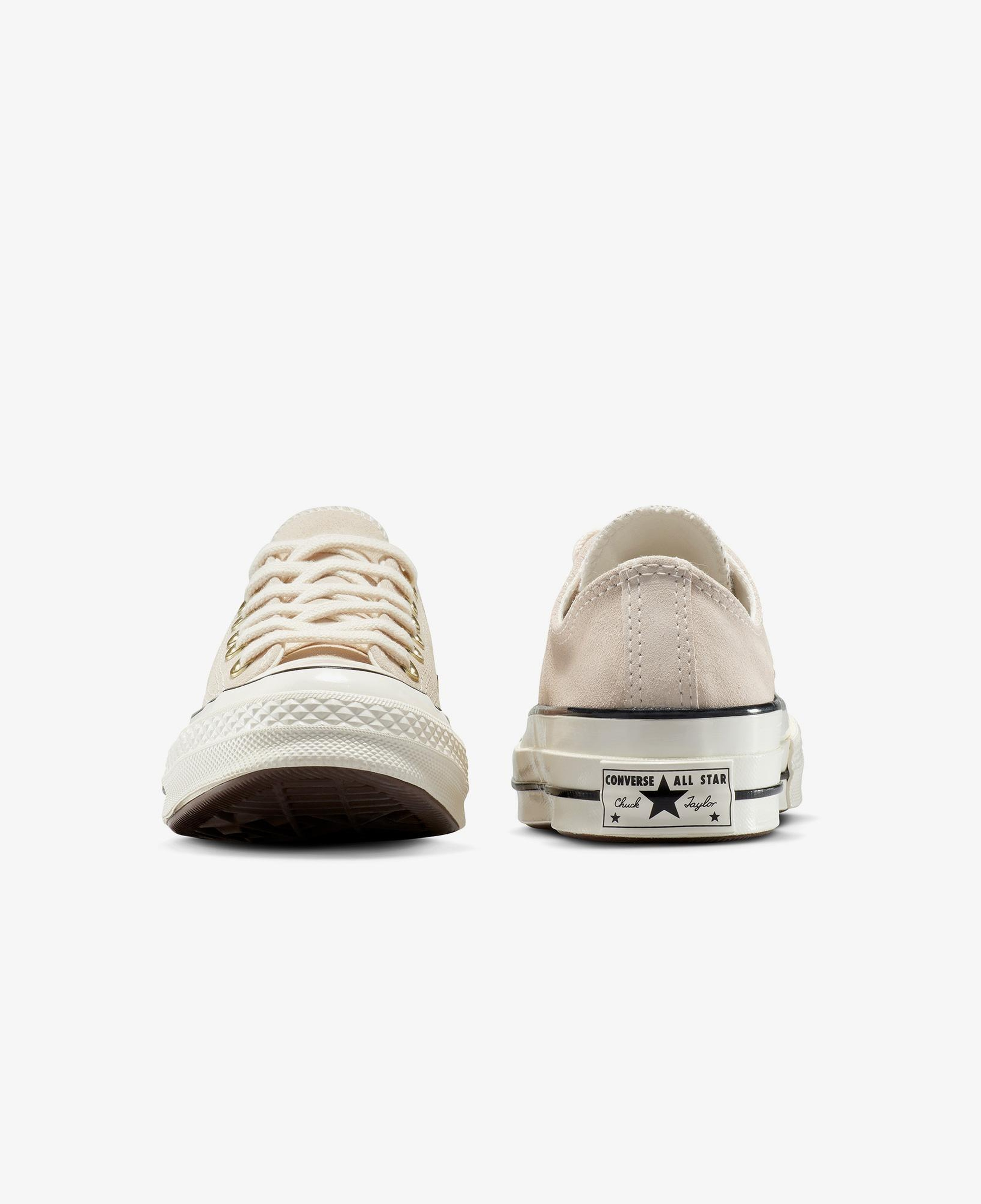 Converse Chuck 70 Suede Unisex Krem Sneaker
