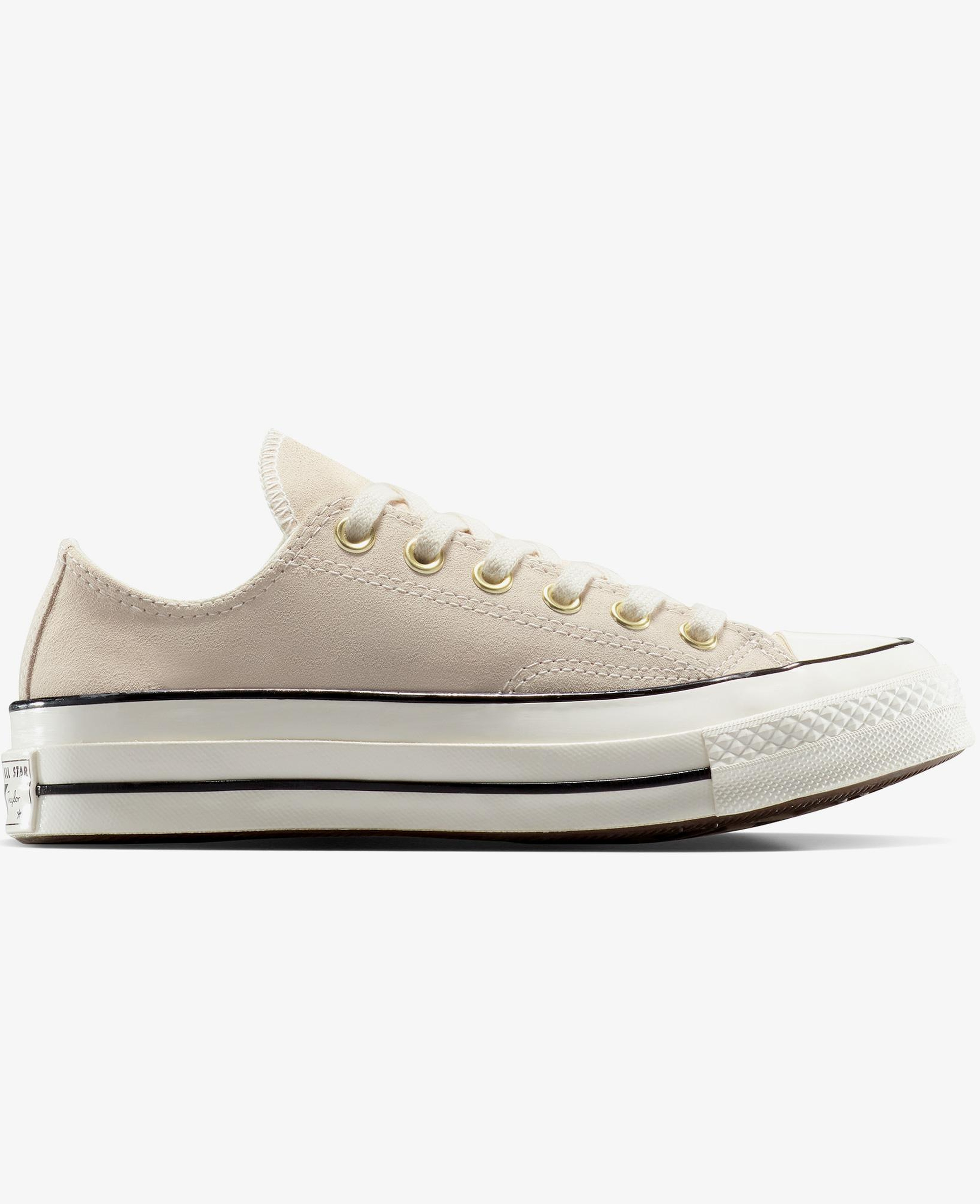 Converse Chuck 70 Suede Unisex Krem Sneaker