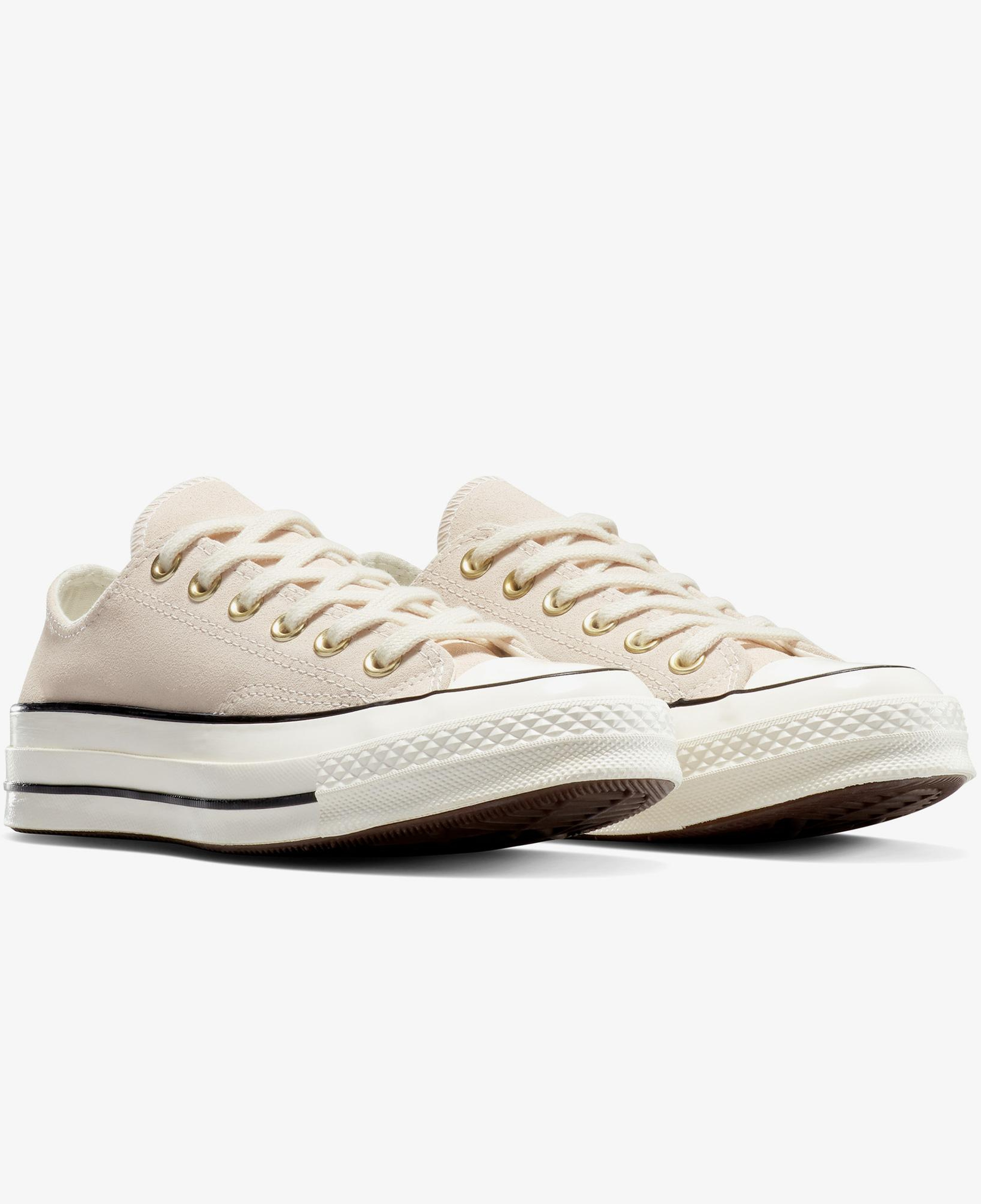 Converse Chuck 70 Suede Unisex Krem Sneaker