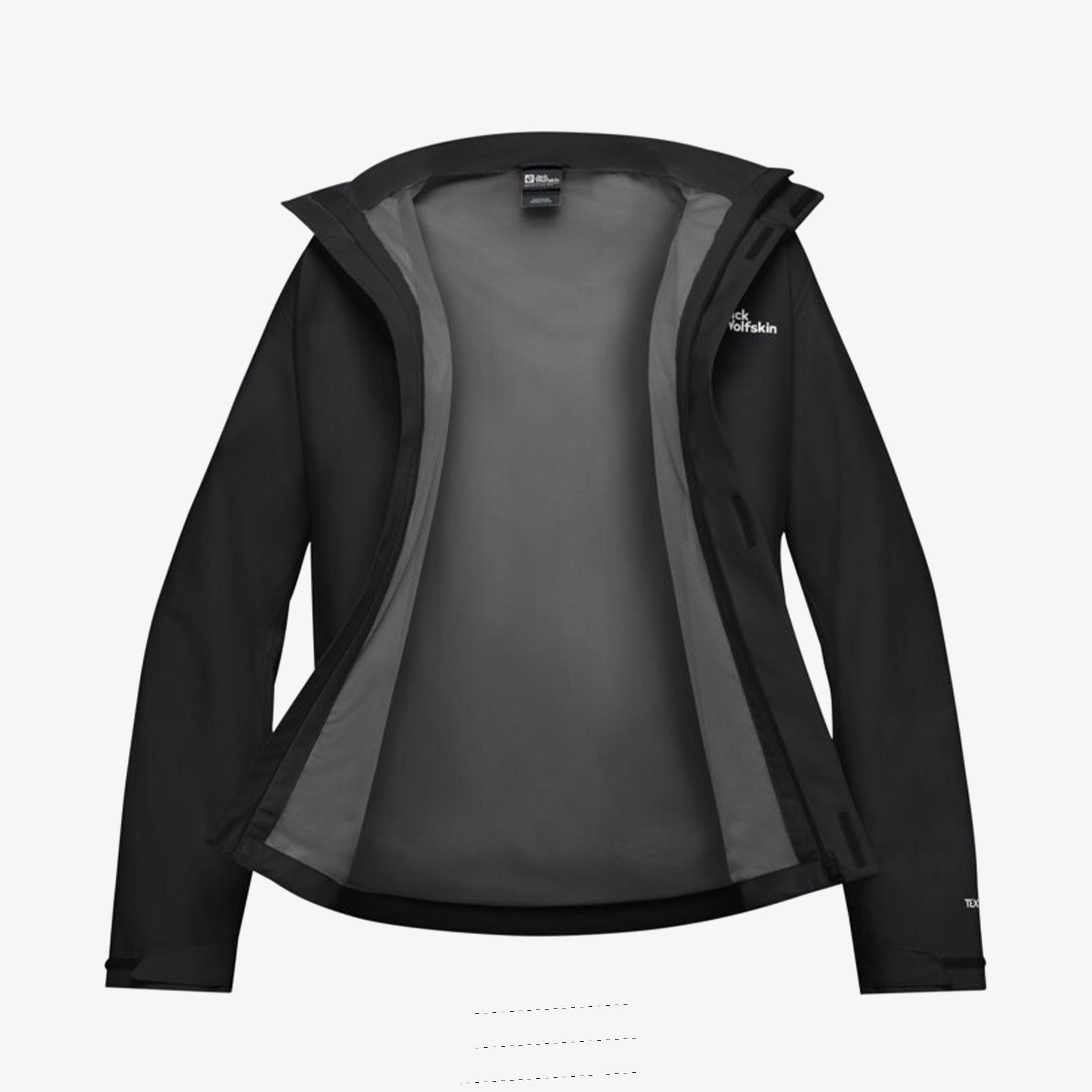 Jack Wolfskin Trailtime 2L Erkek Siyah Outdoor Ceket