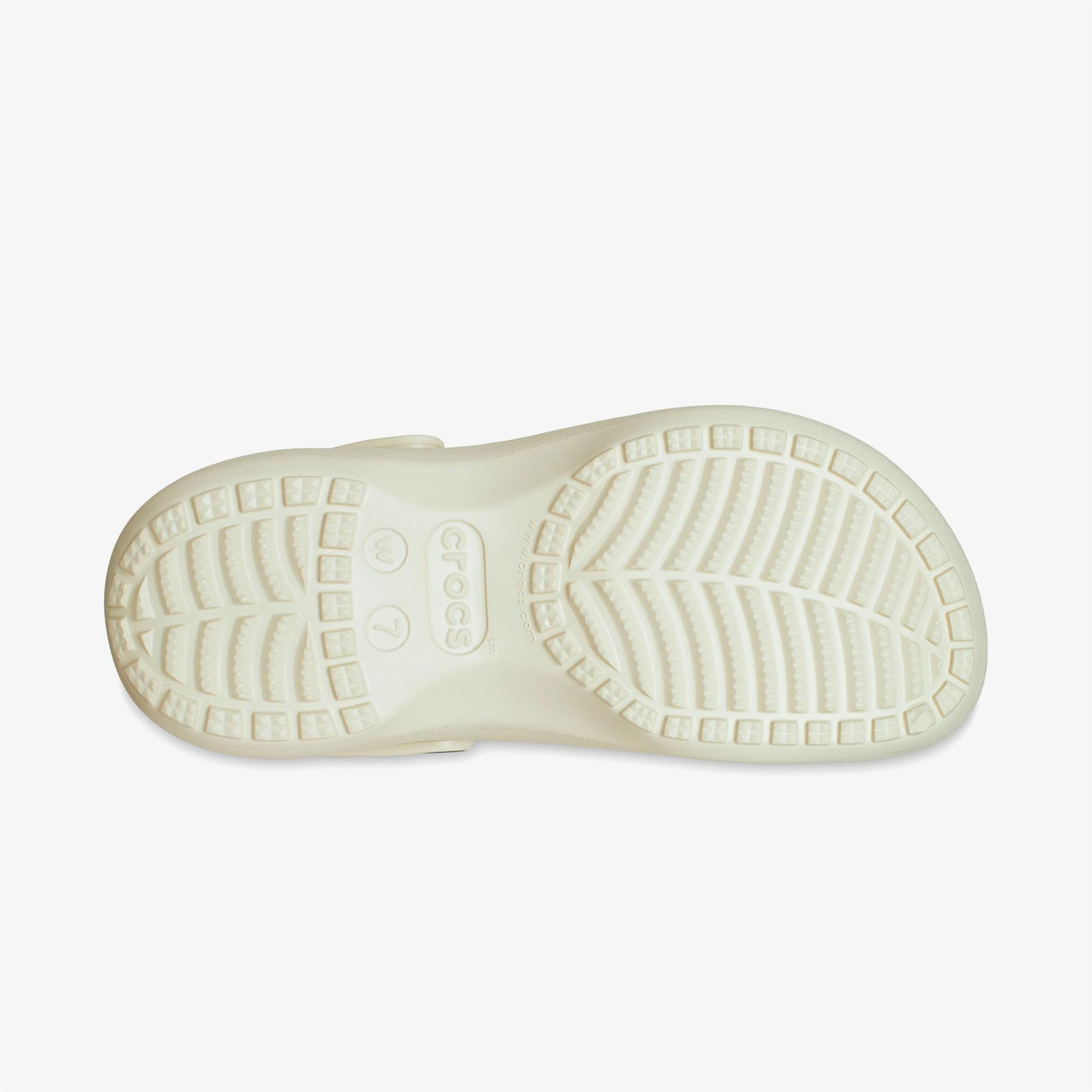 Crocs Classic Platform Kadın Krem Terlik