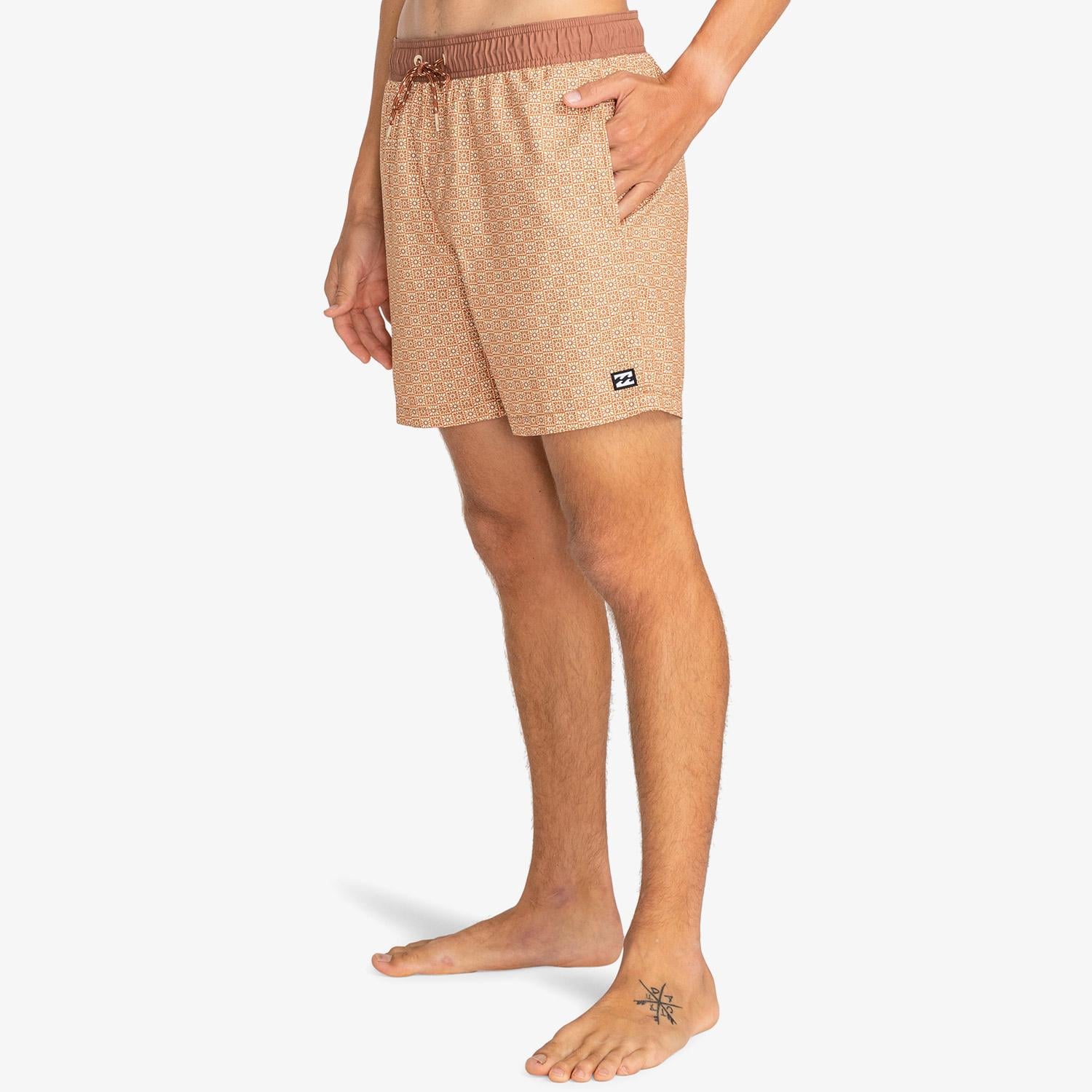 Billabong Vacay Layback Erkek Bej Deniz Şortu