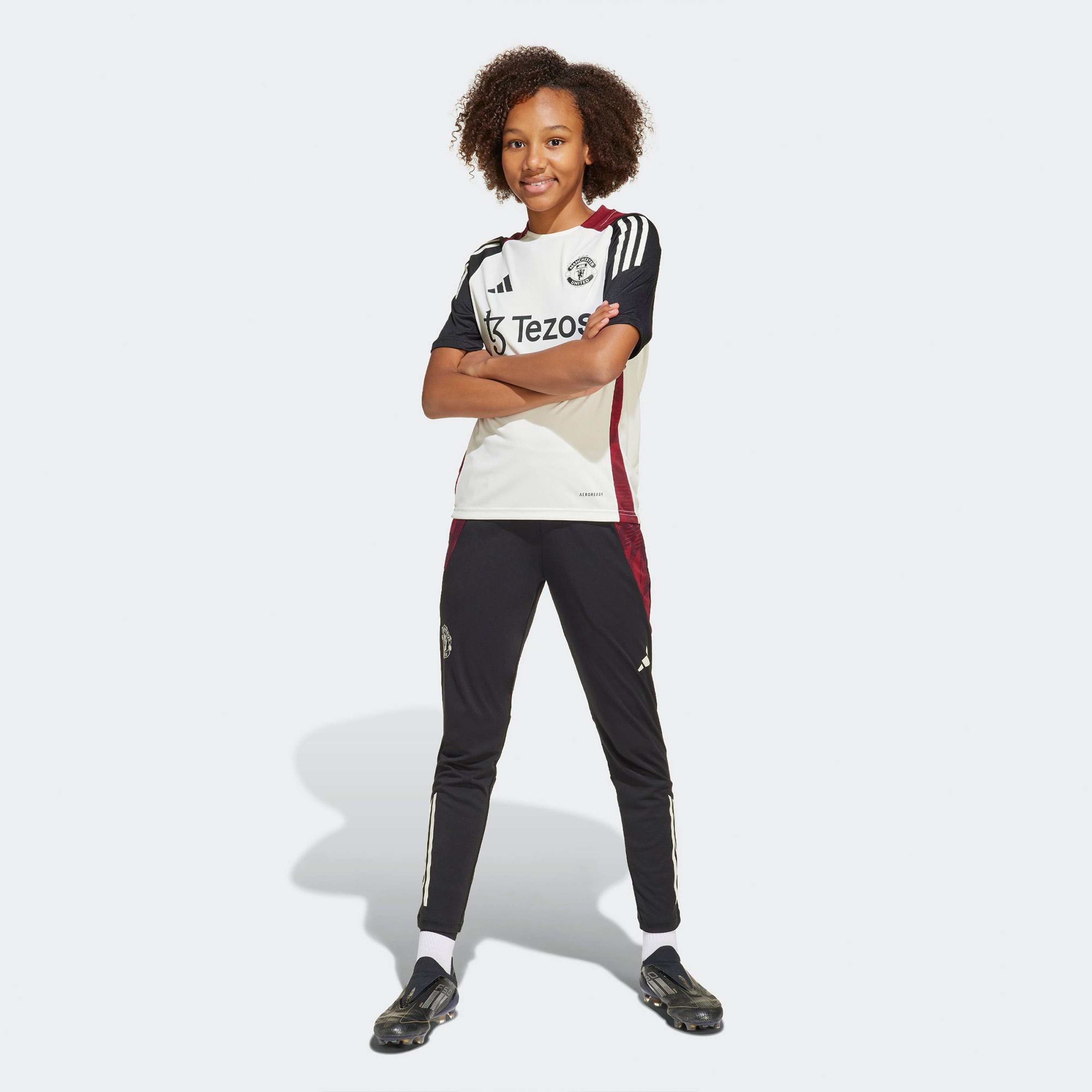 adidas Mufc Tr Jsy Y Çocuk Beyaz T-Shirt
