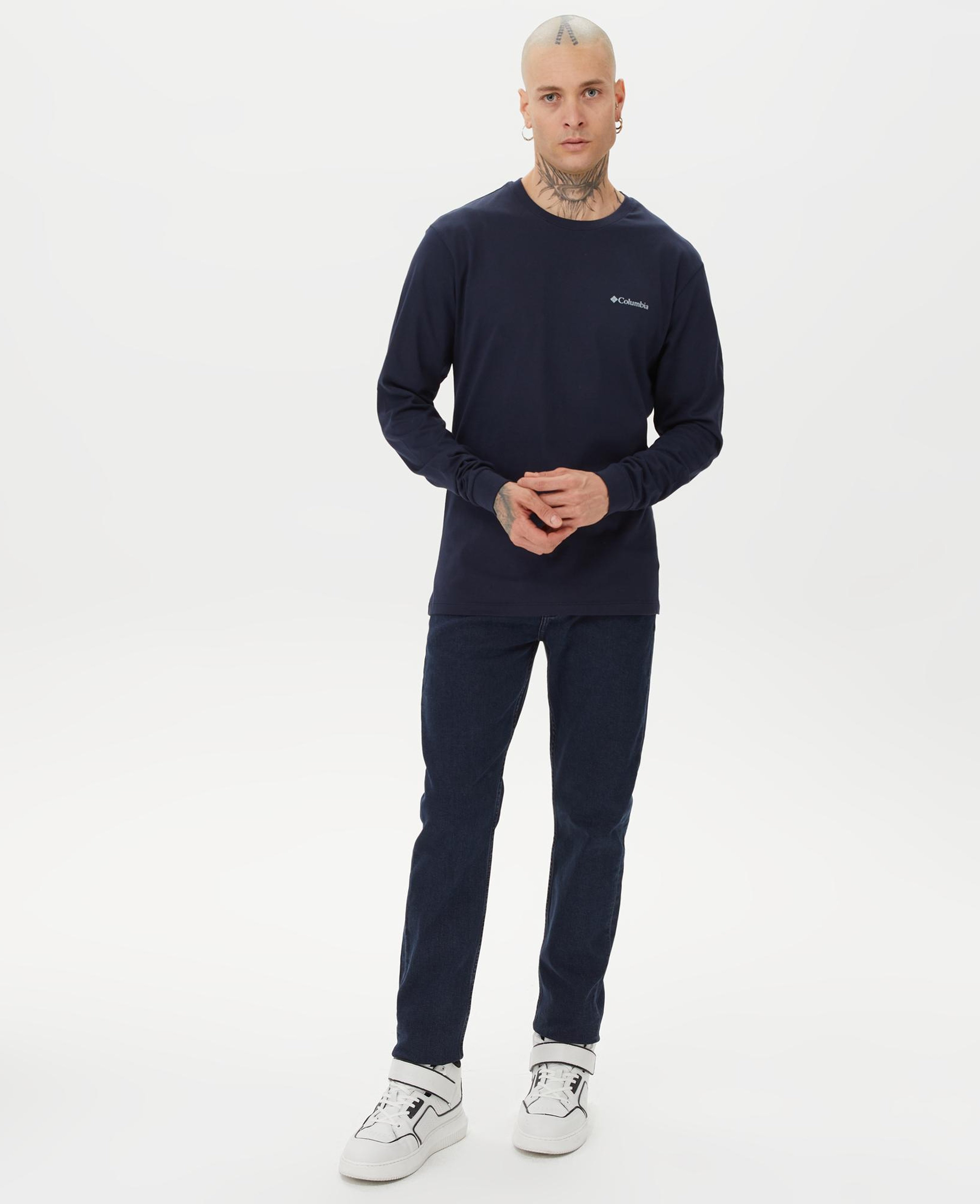 Columbia CSC Basic Erkek Lacivert Günlük T-Shirt
