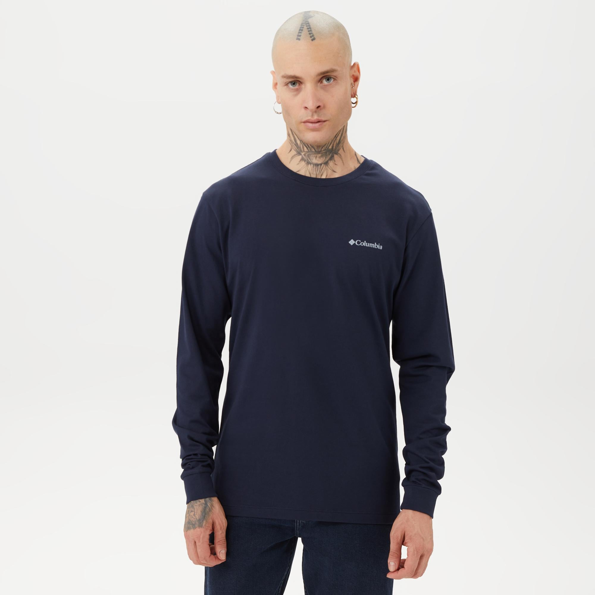 Columbia CSC Basic Erkek Lacivert Günlük T-Shirt