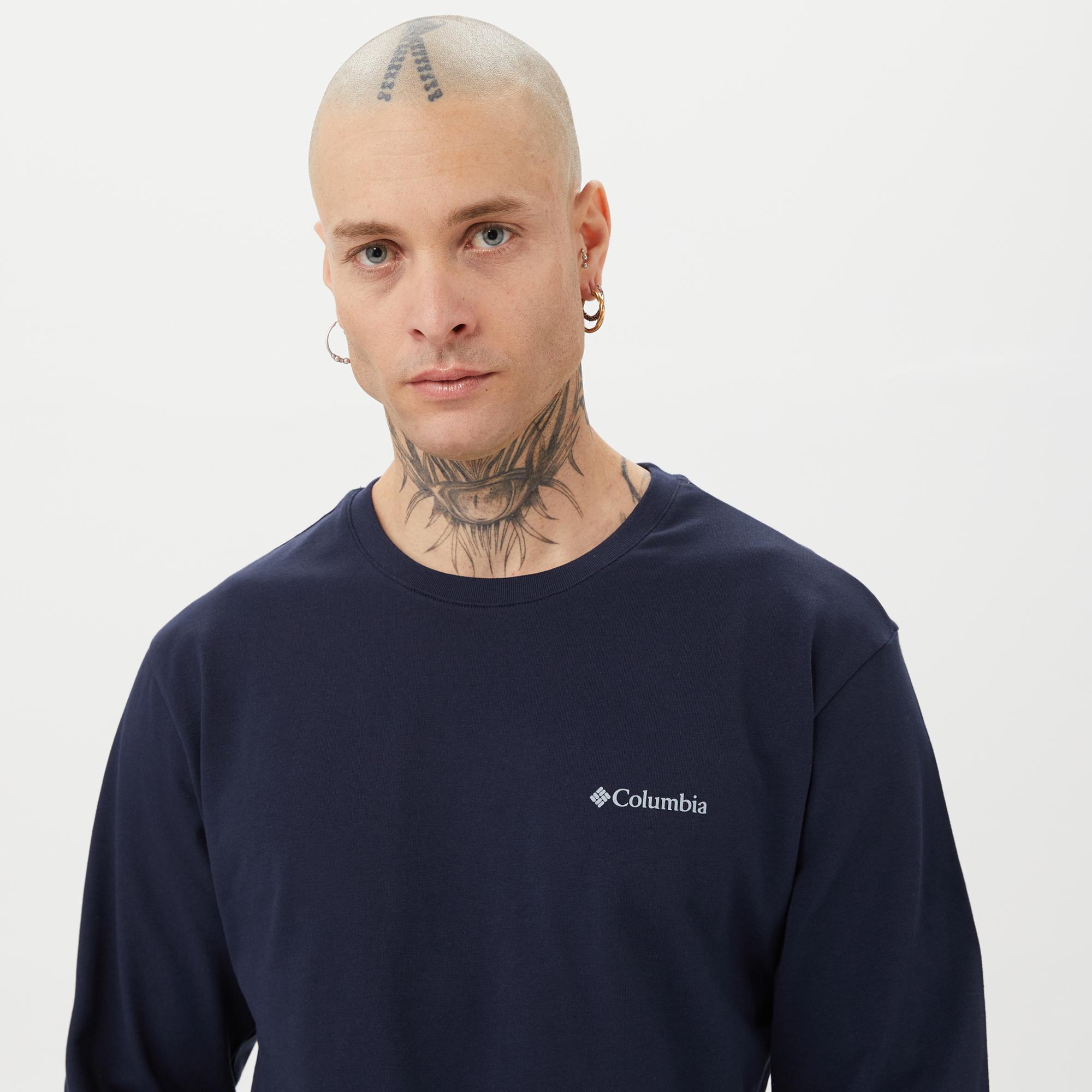 Columbia CSC Basic Erkek Lacivert Günlük T-Shirt