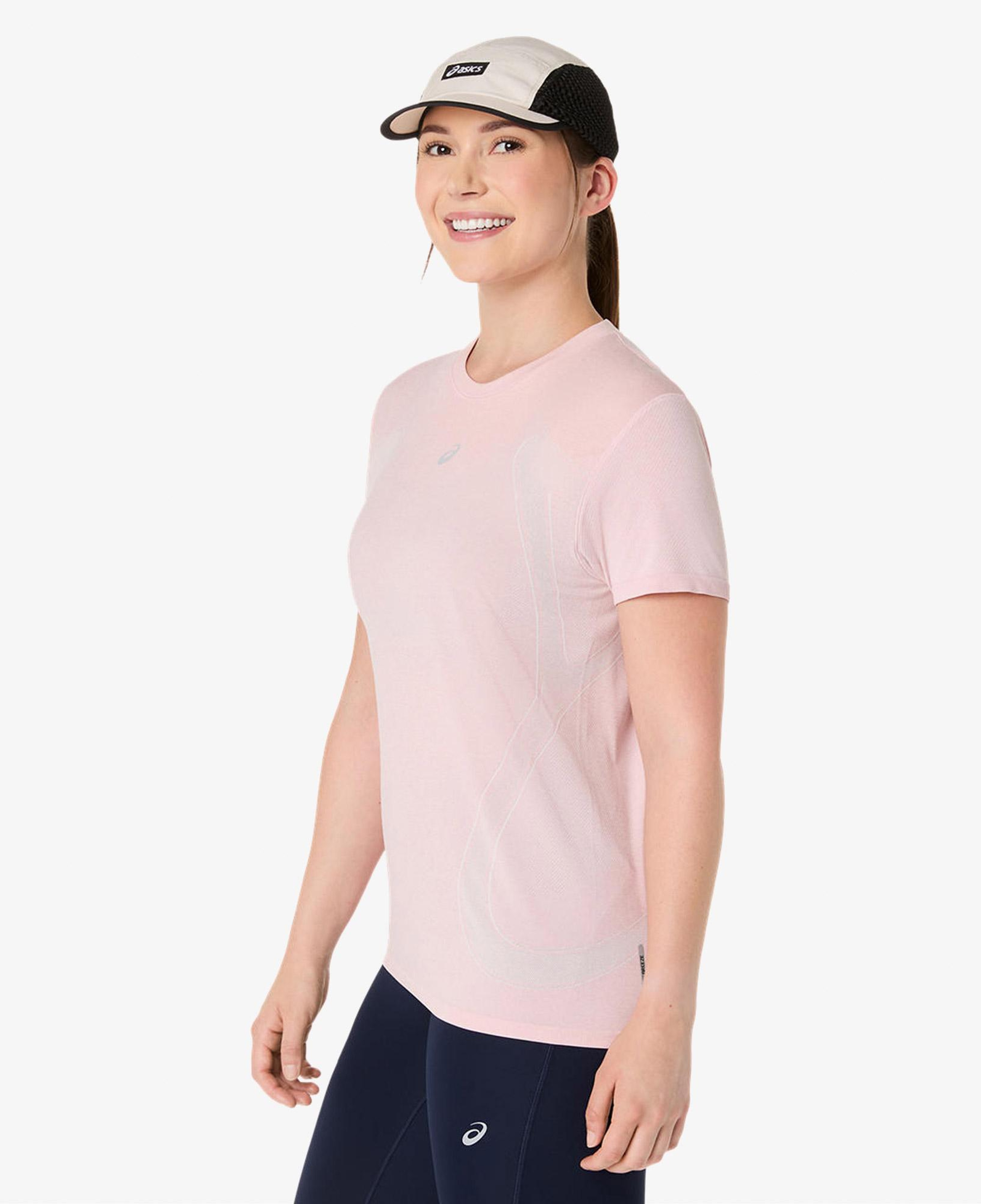 Asics Road Seamless Ss Top Kadın Turuncu Koşu Sweatshirt