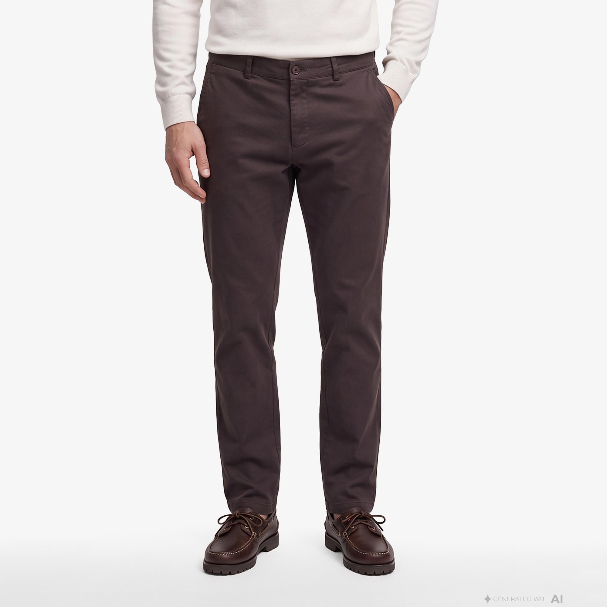 Nautica Erkek Kahverengi Slim Fit Pantolon