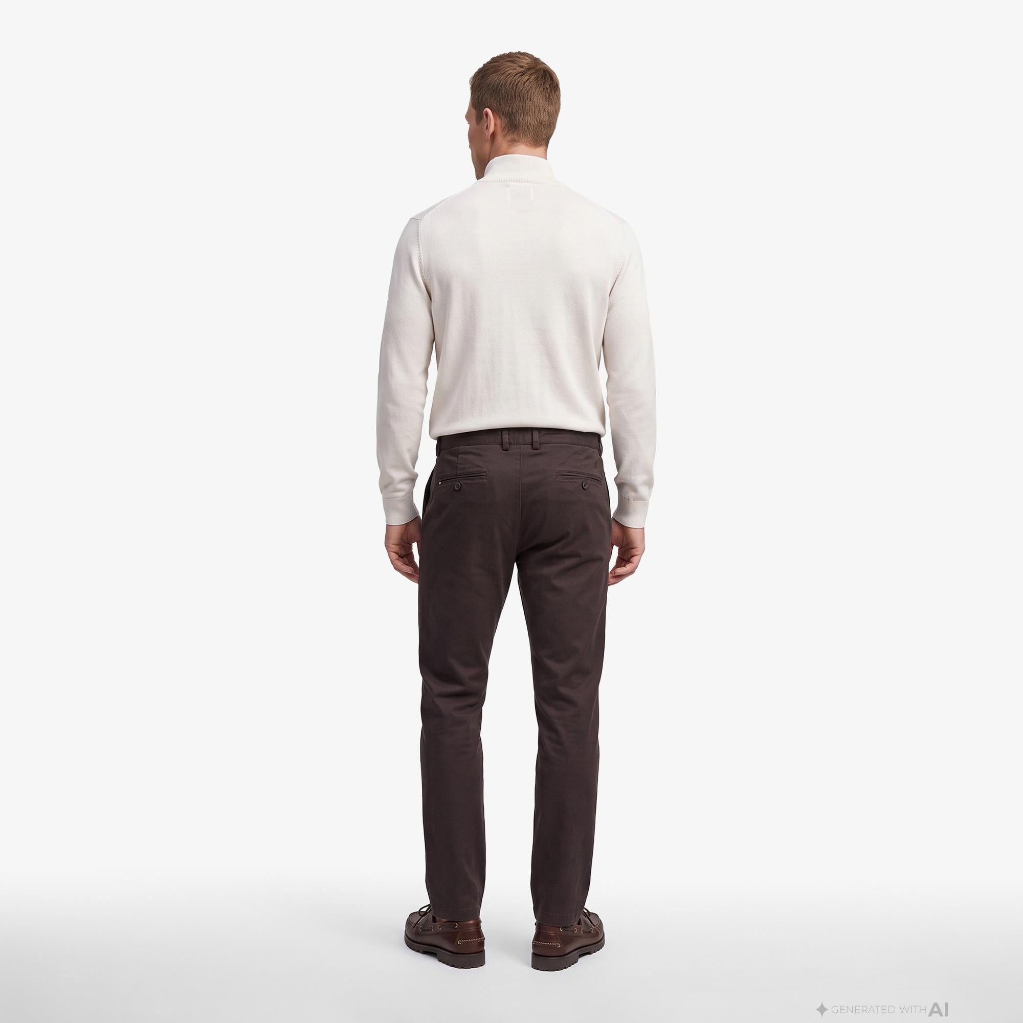 Nautica Erkek Kahverengi Slim Fit Pantolon