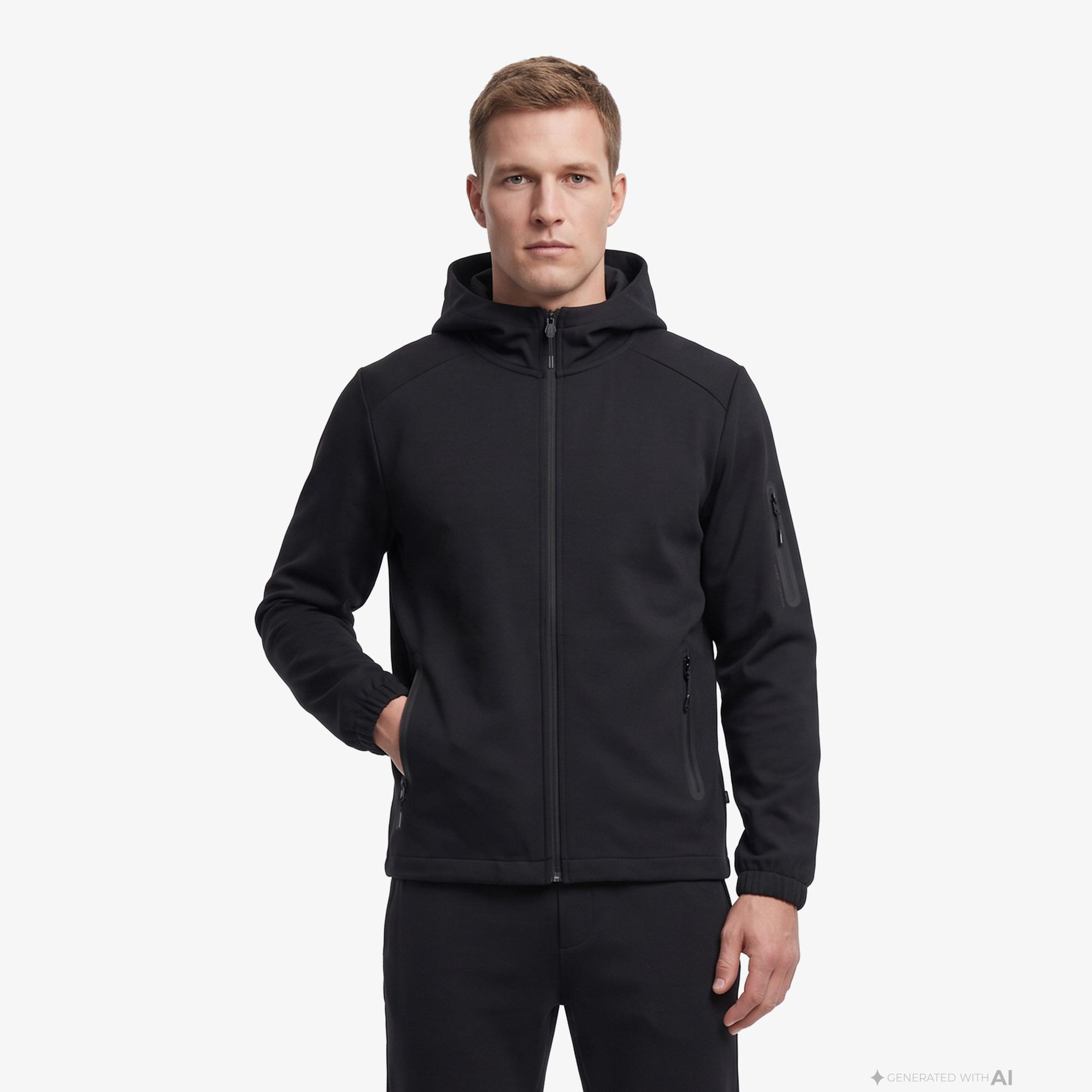 Nautica Erkek Siyah Sweatshirt