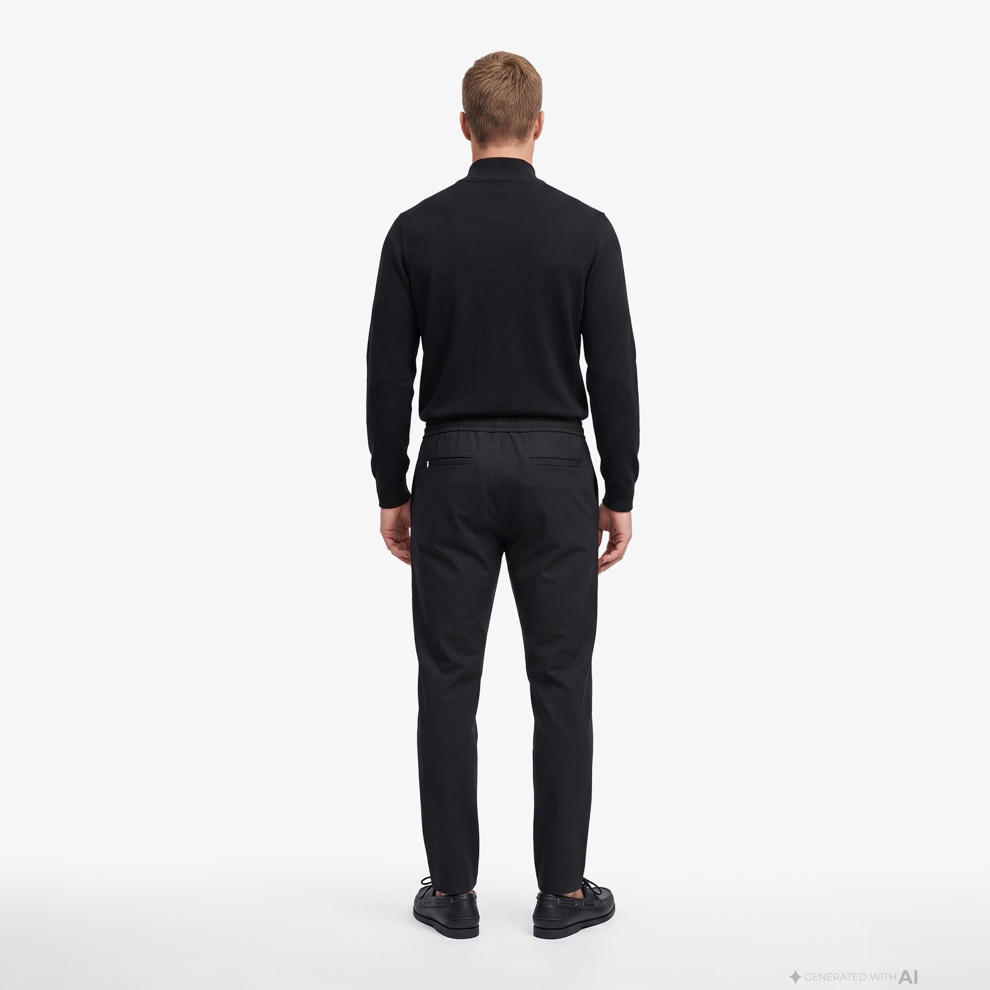 Nautica Erkek Siyah Slim Fit Pantolon