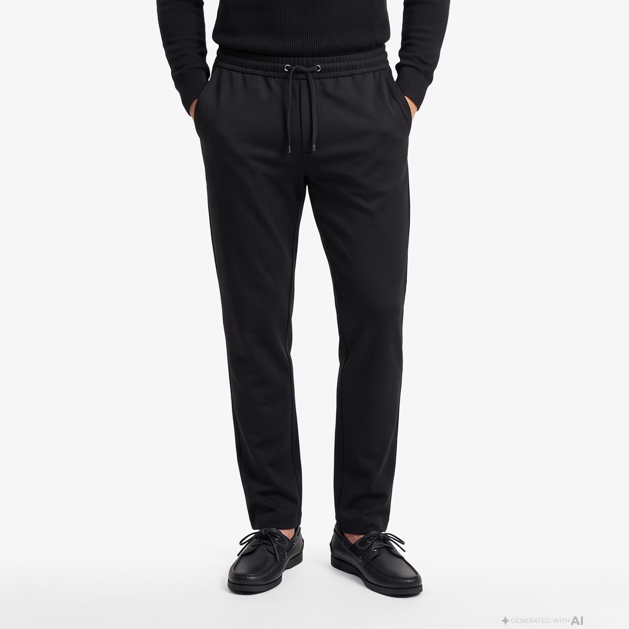 Nautica Erkek Siyah Slim Fit Pantolon