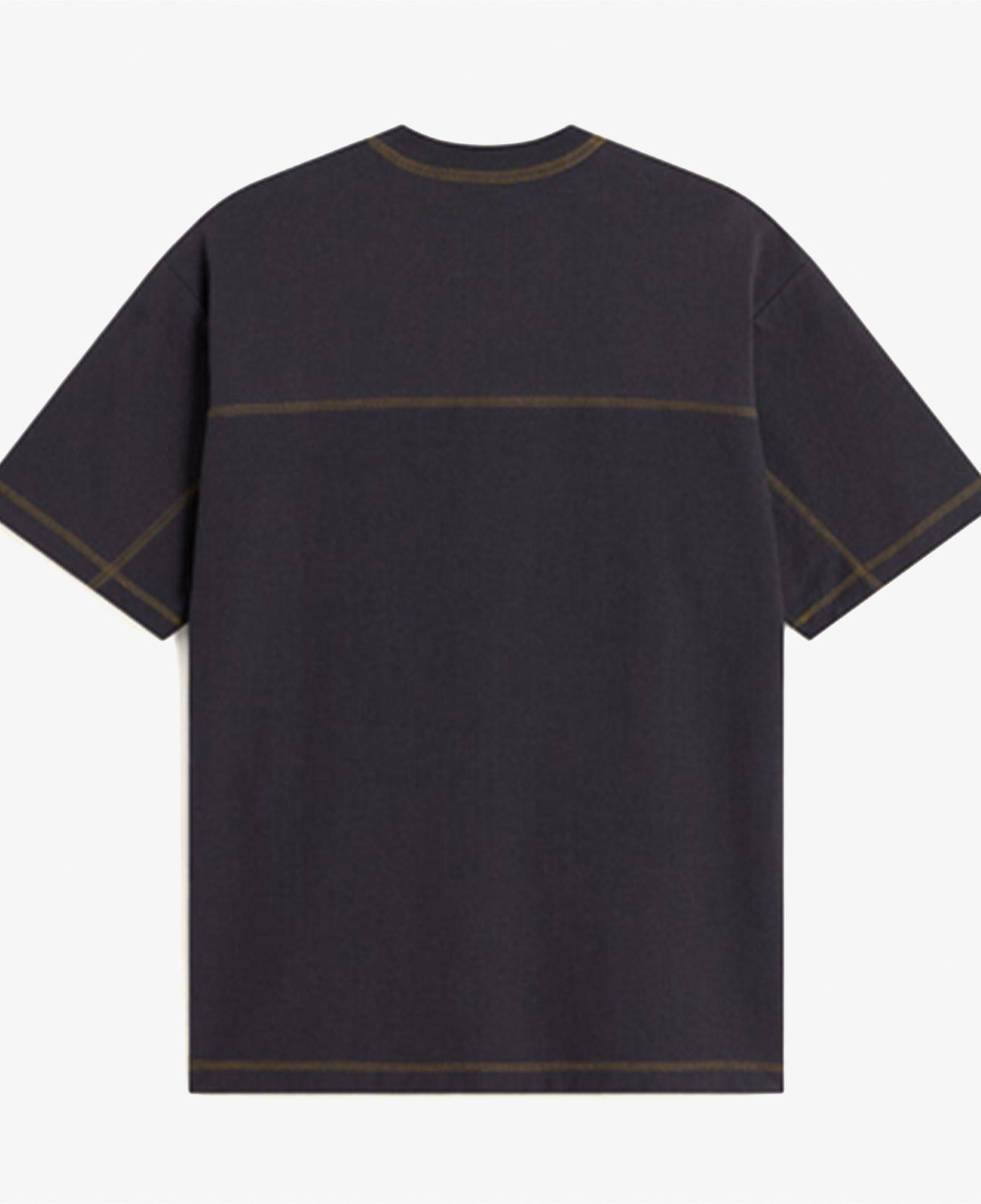 Vans Contrast Stitch Loose Fit Erkek Gri T-Shirt