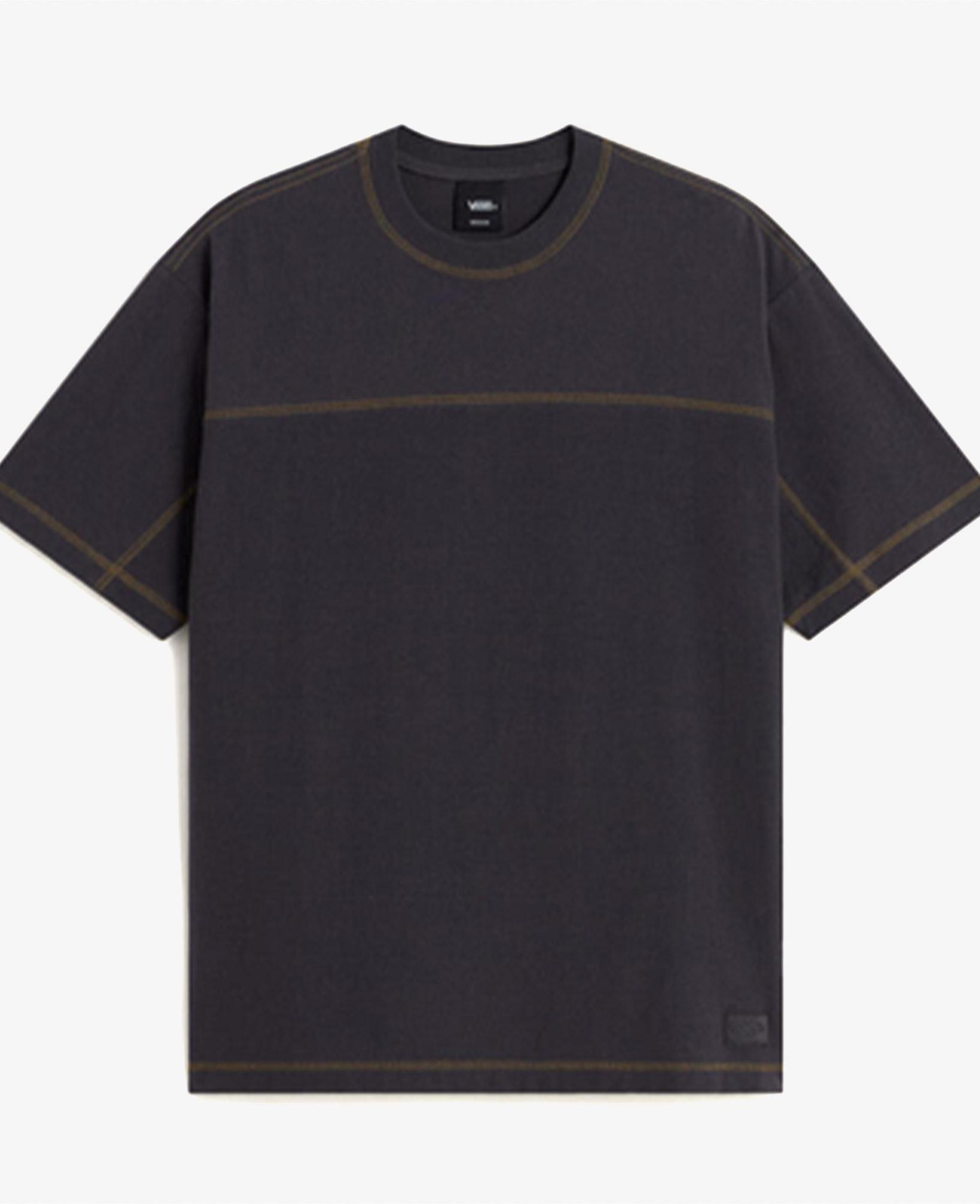 Vans Contrast Stitch Loose Fit Erkek Gri T-Shirt