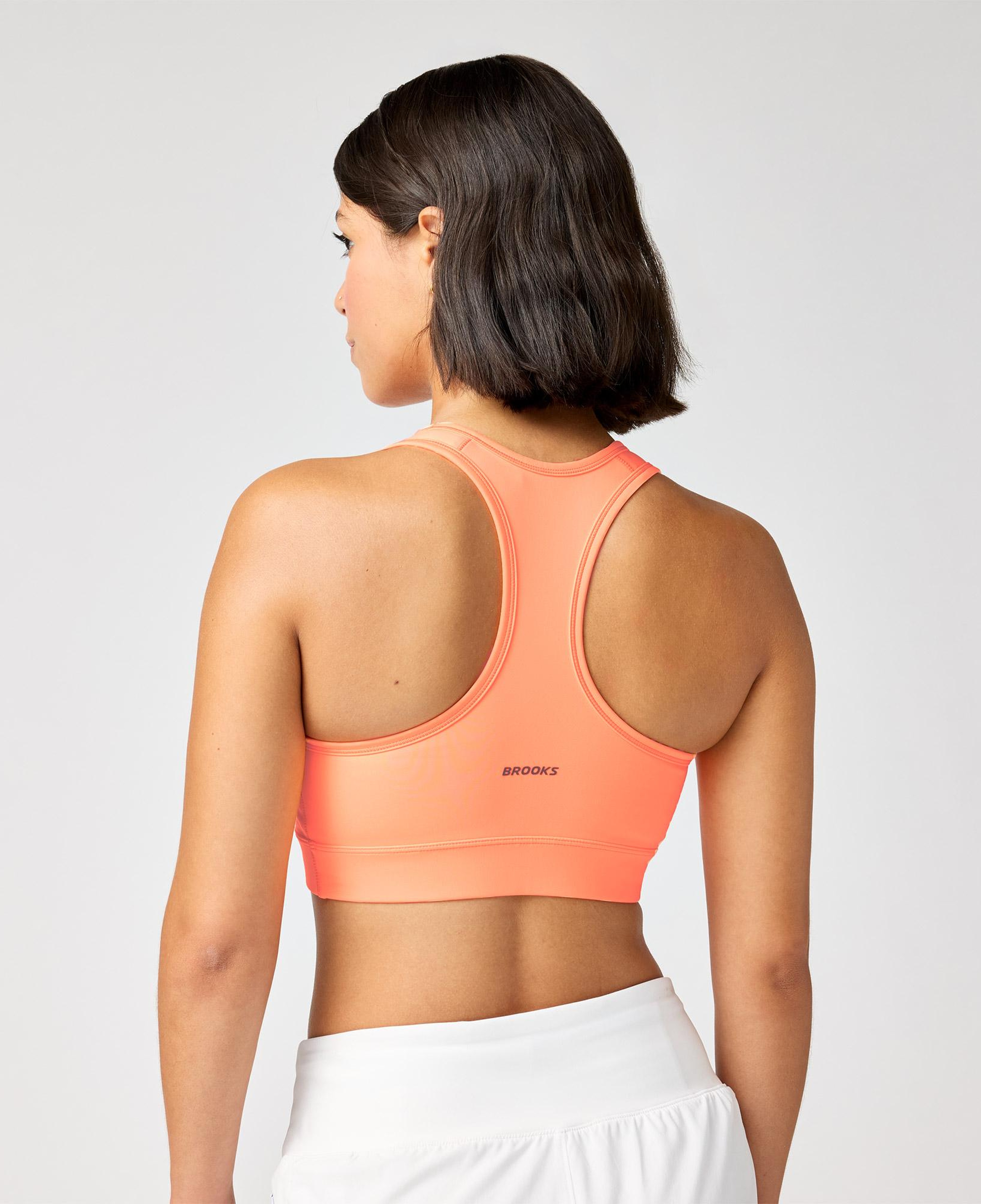 Brooks Dash Padded Bra Kadın Turuncu Bra