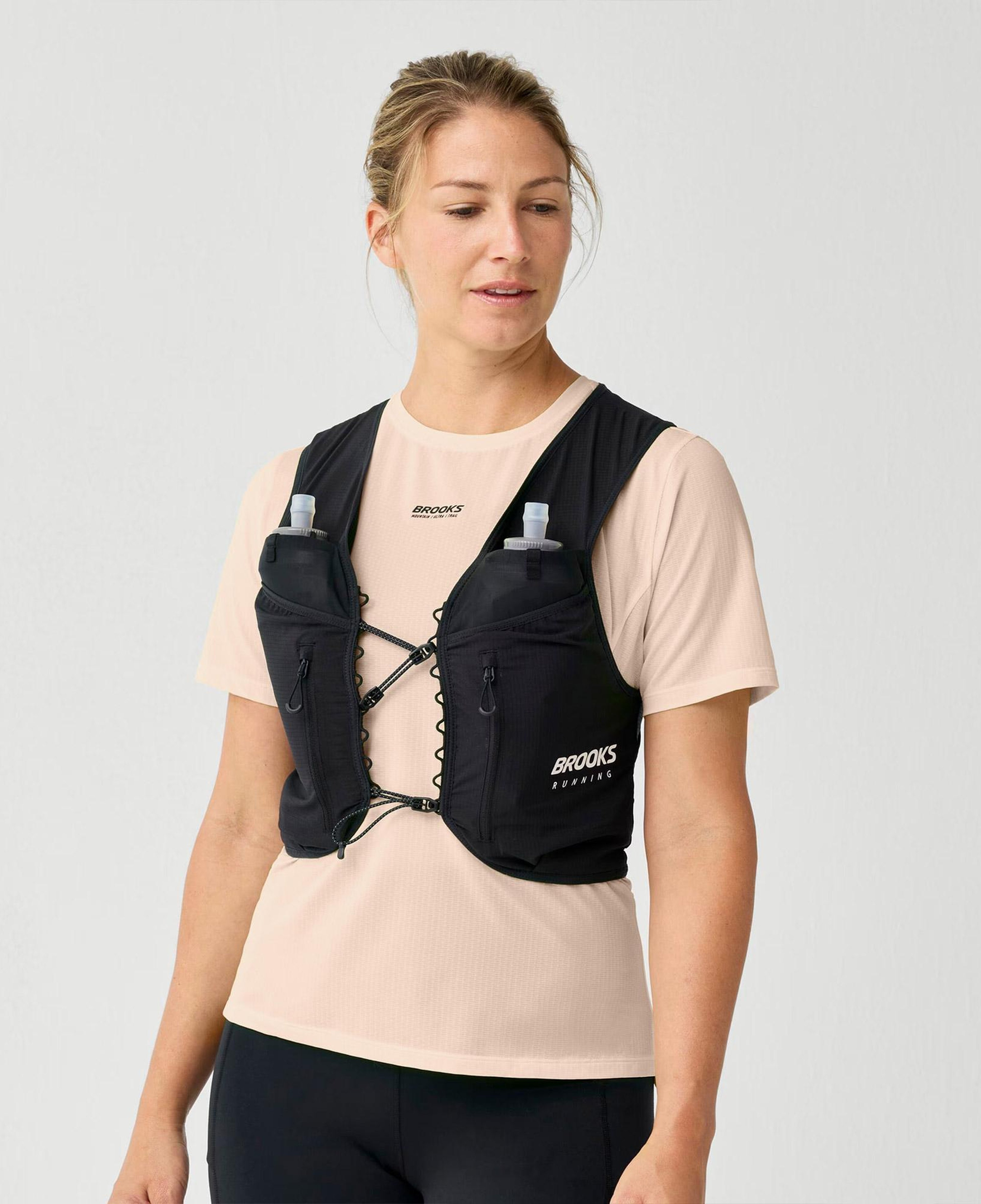 Brooks Cascadia Hydration Vest Unisex Siyah Yelek