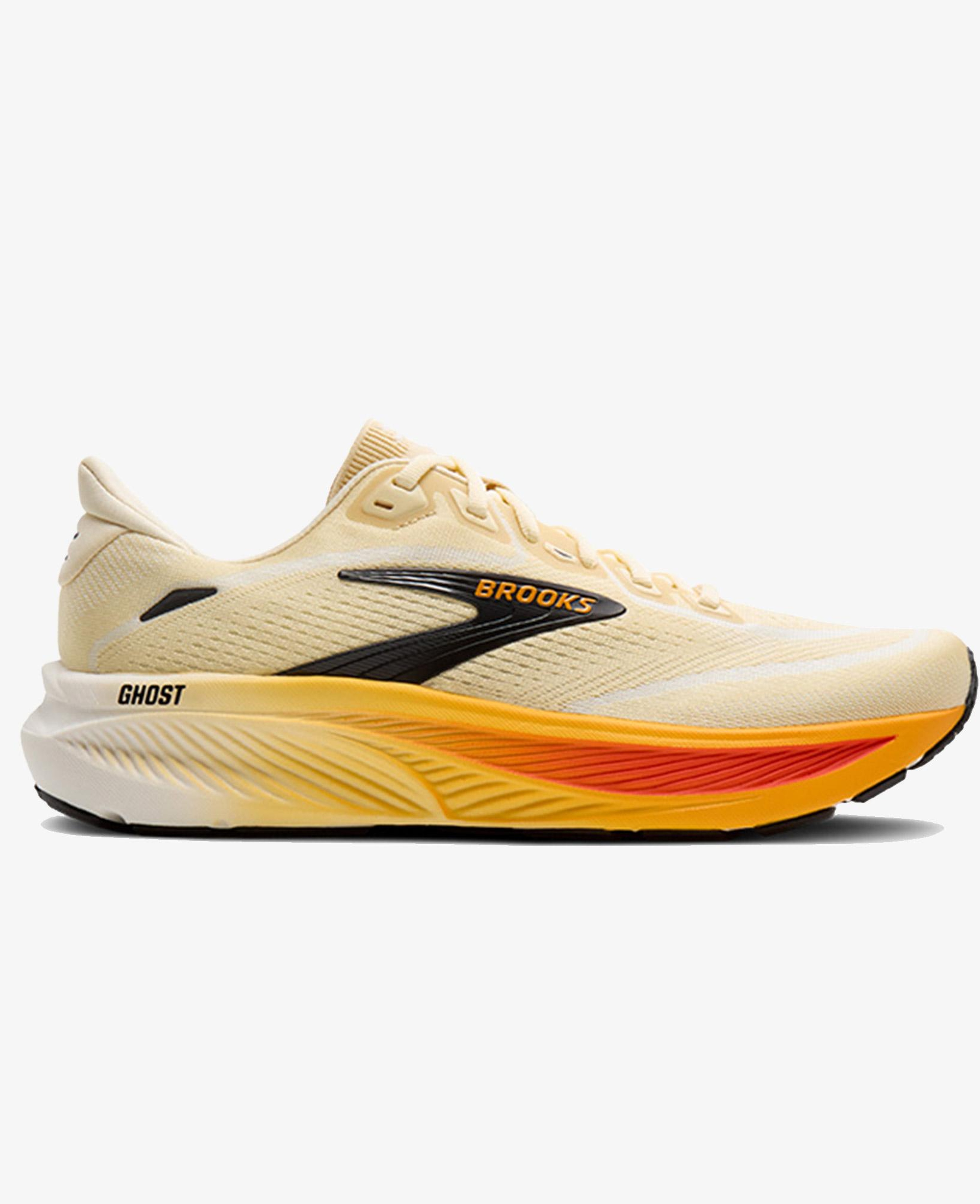 Brooks Ghost 18 Erkek Sarı Spor Ayakkabı