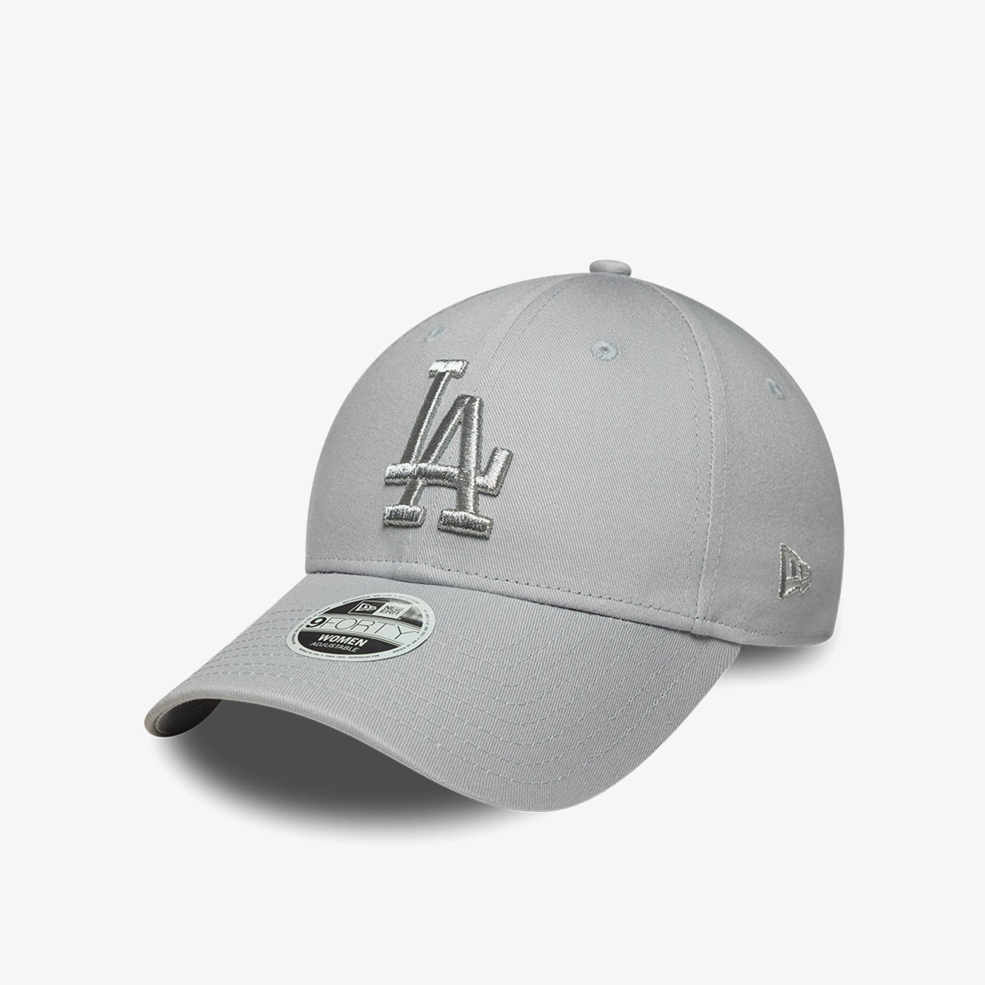 New Era Metallic Logo 9Forty Losdod  Dgrmts Kadın Gri Şapka