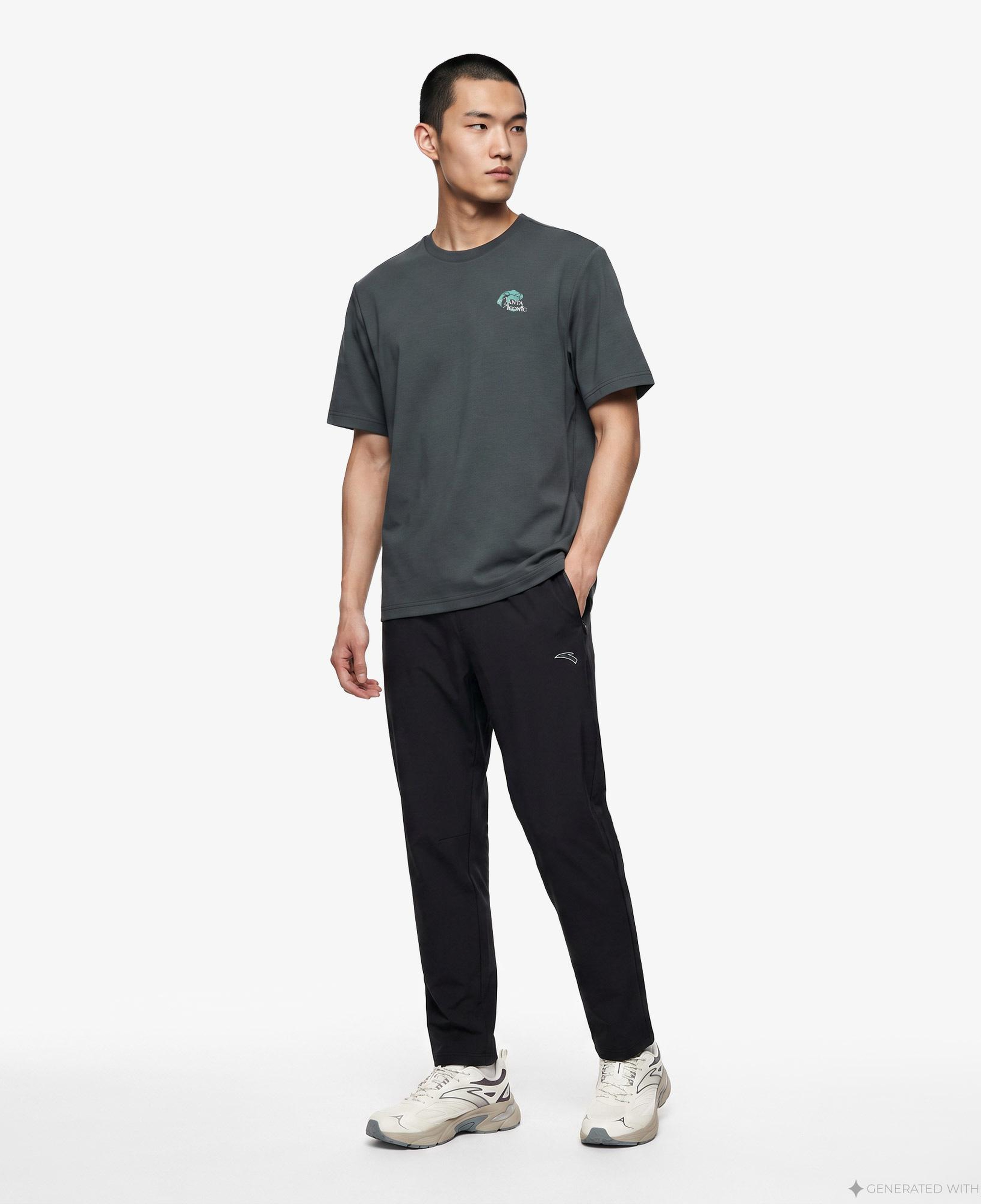 Anta Anta Iconic Erkek Yeşil T-Shirt