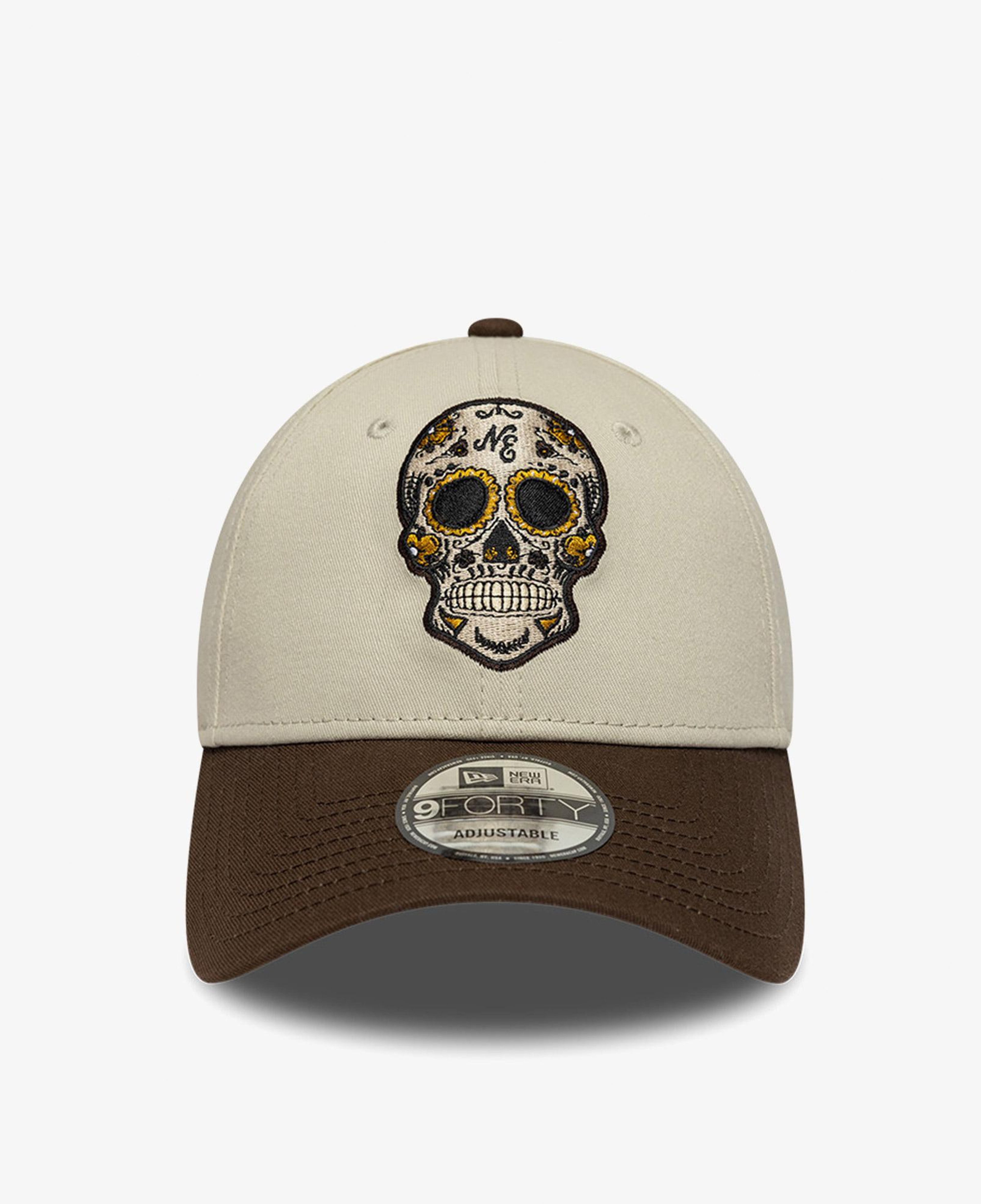 New Era Ne Skull 9Forty Newera Stnabr Unisex Bej Şapka