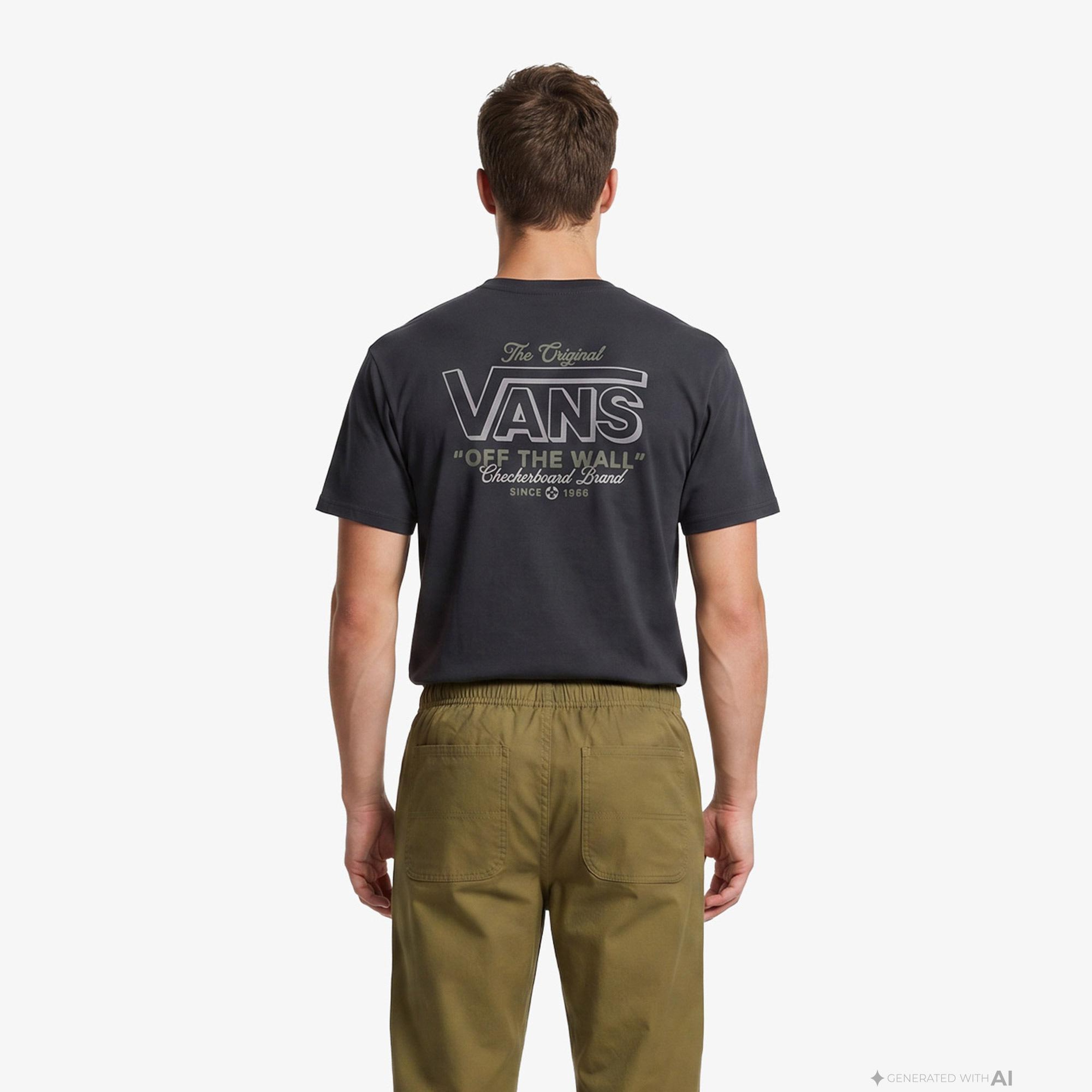 Vans Since 66 Erkek Siyah T-Shirt