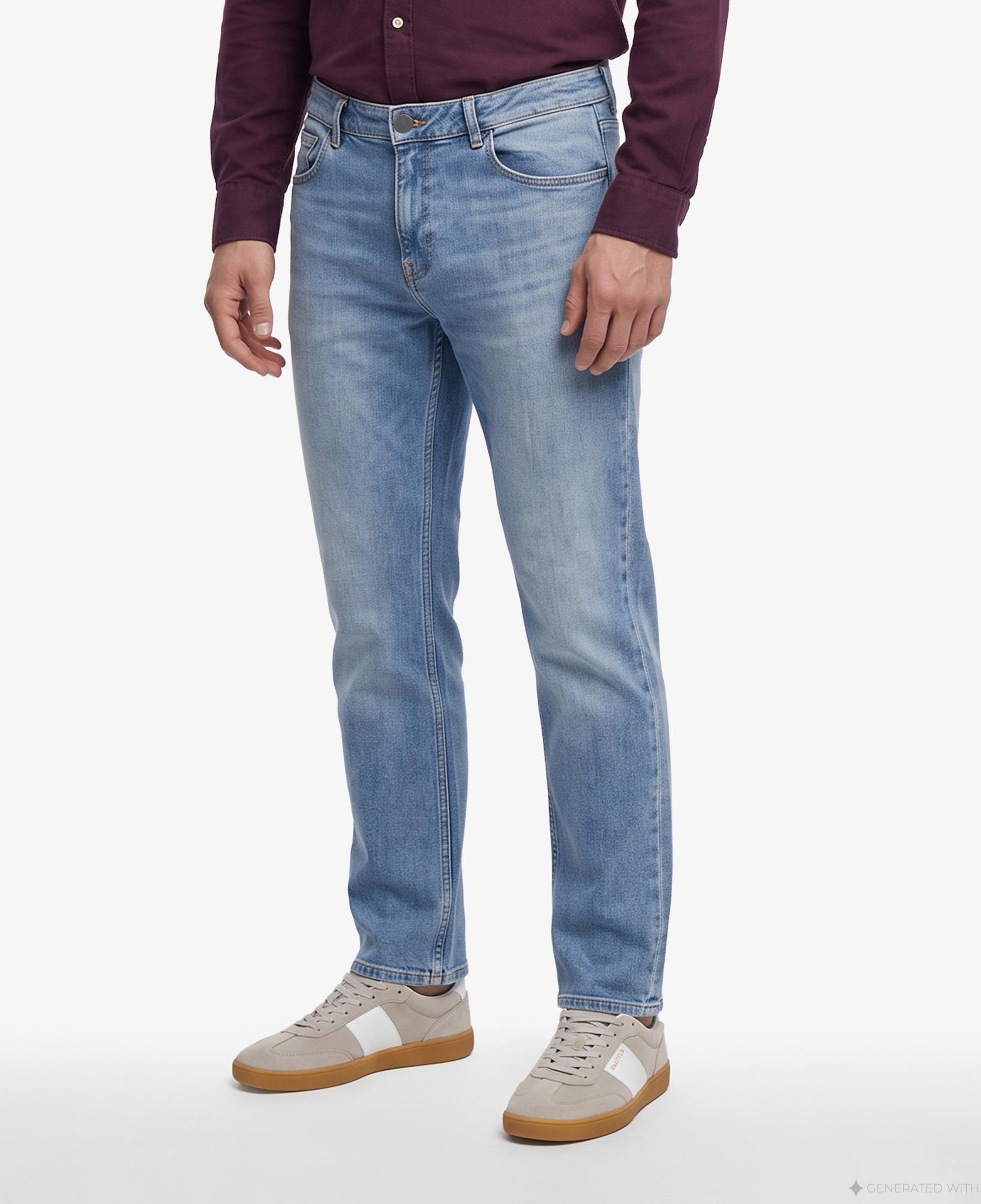 Nautica Erkek Mavi Denim Pantolon