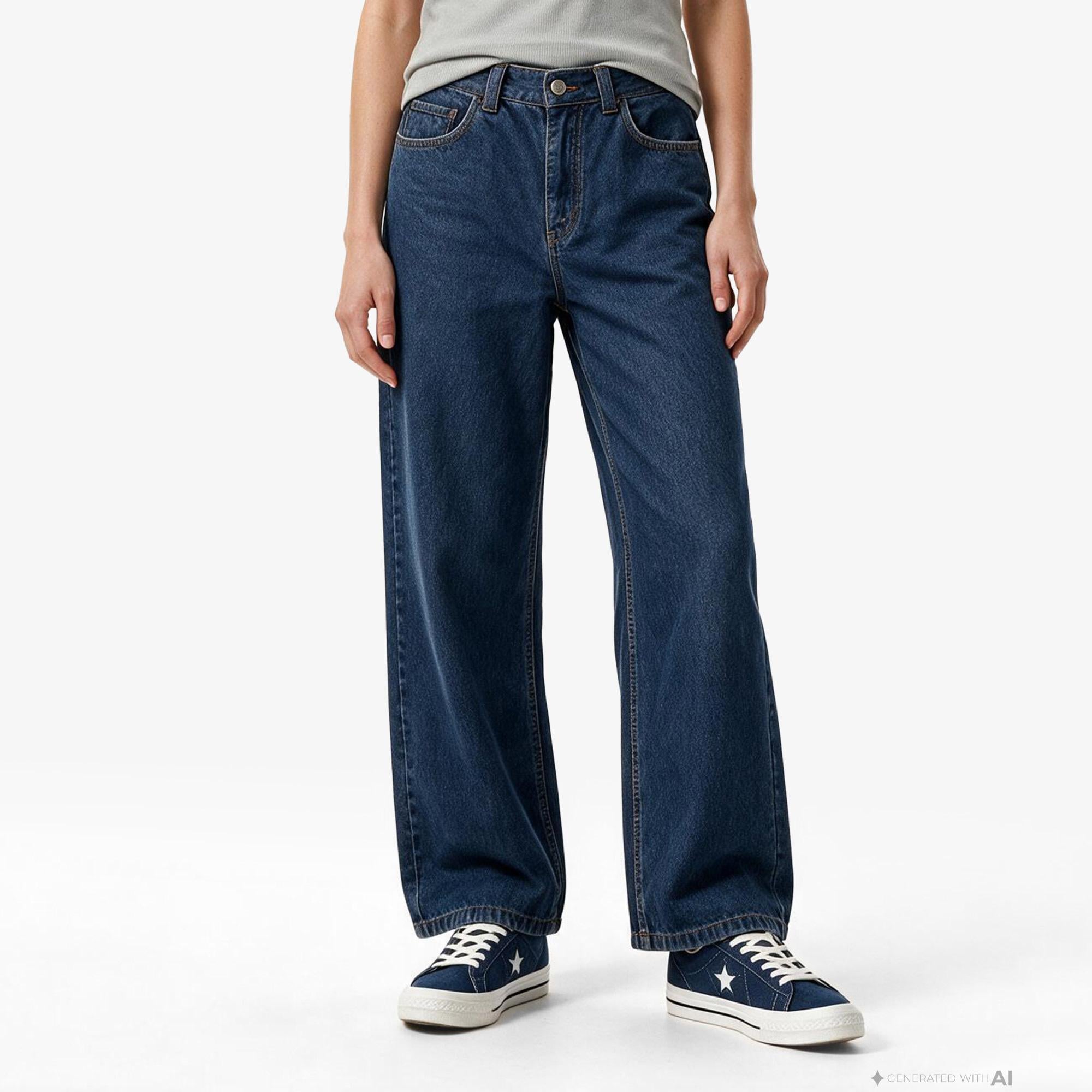 UNITED4 Denim Kadın Mavi Pantolon