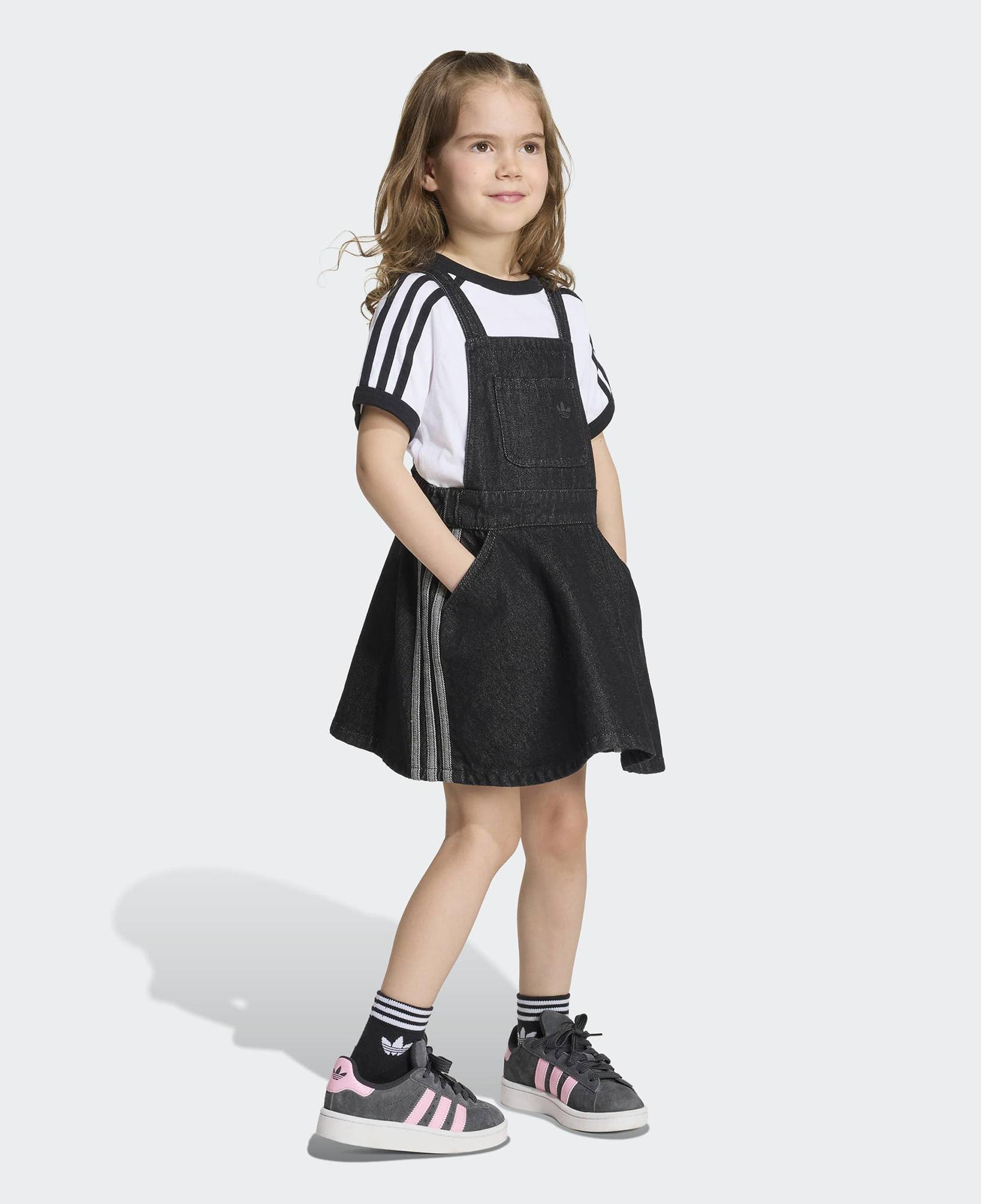 adidas Denim Çocuk Siyah Elbise