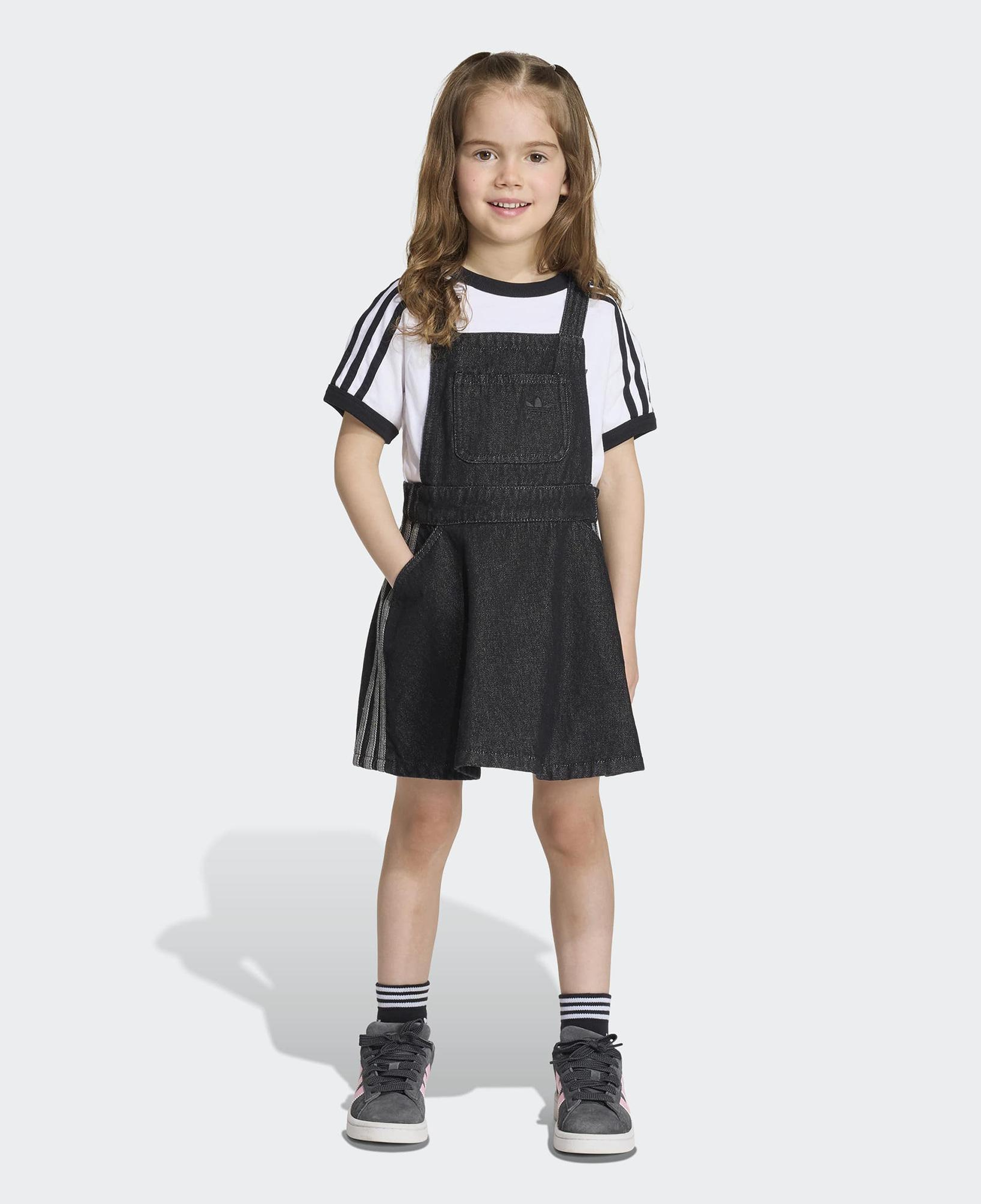 adidas Denim Çocuk Siyah Elbise