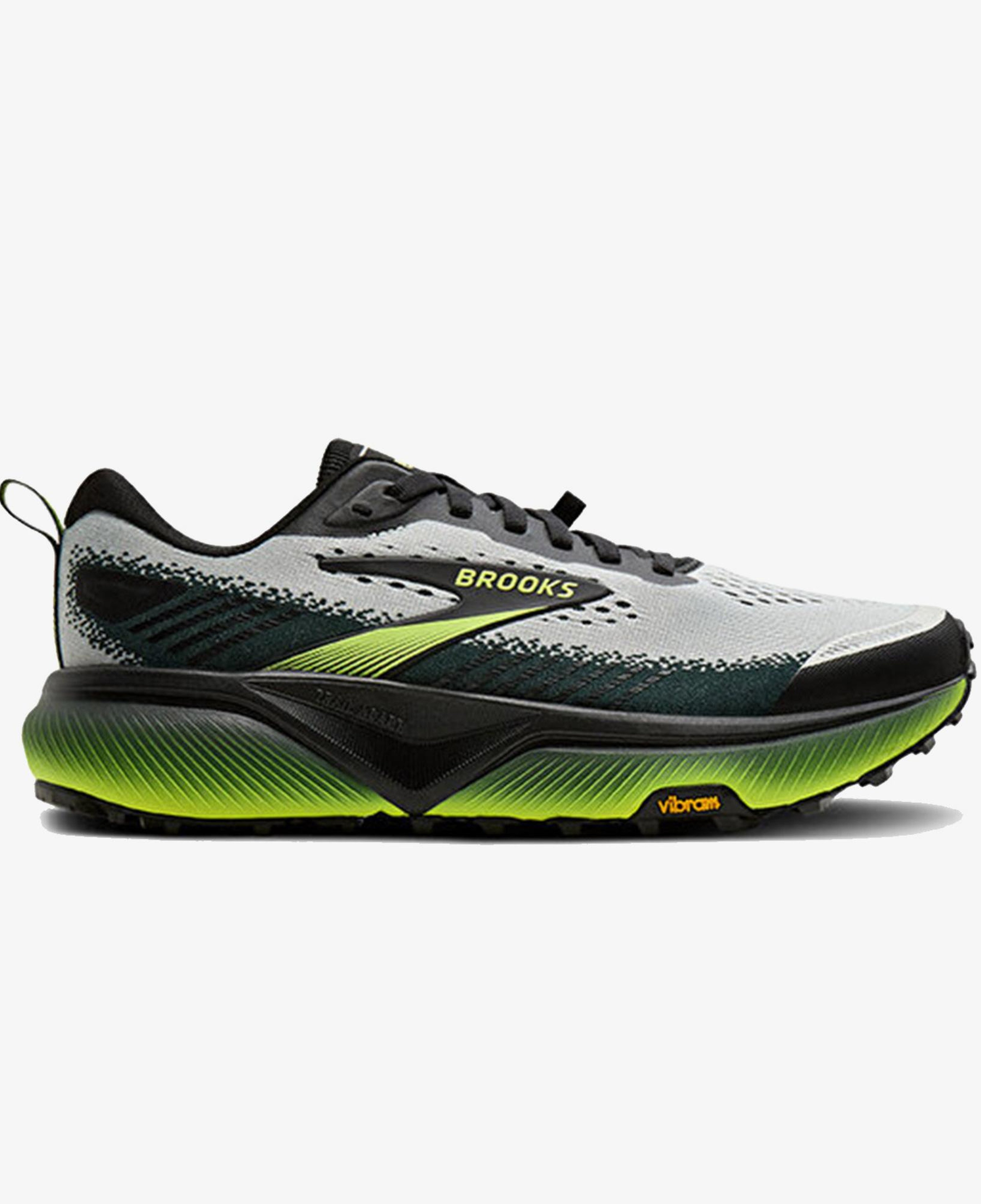 Brooks Cascadia 20 Erkek Gri Spor Ayakkabı