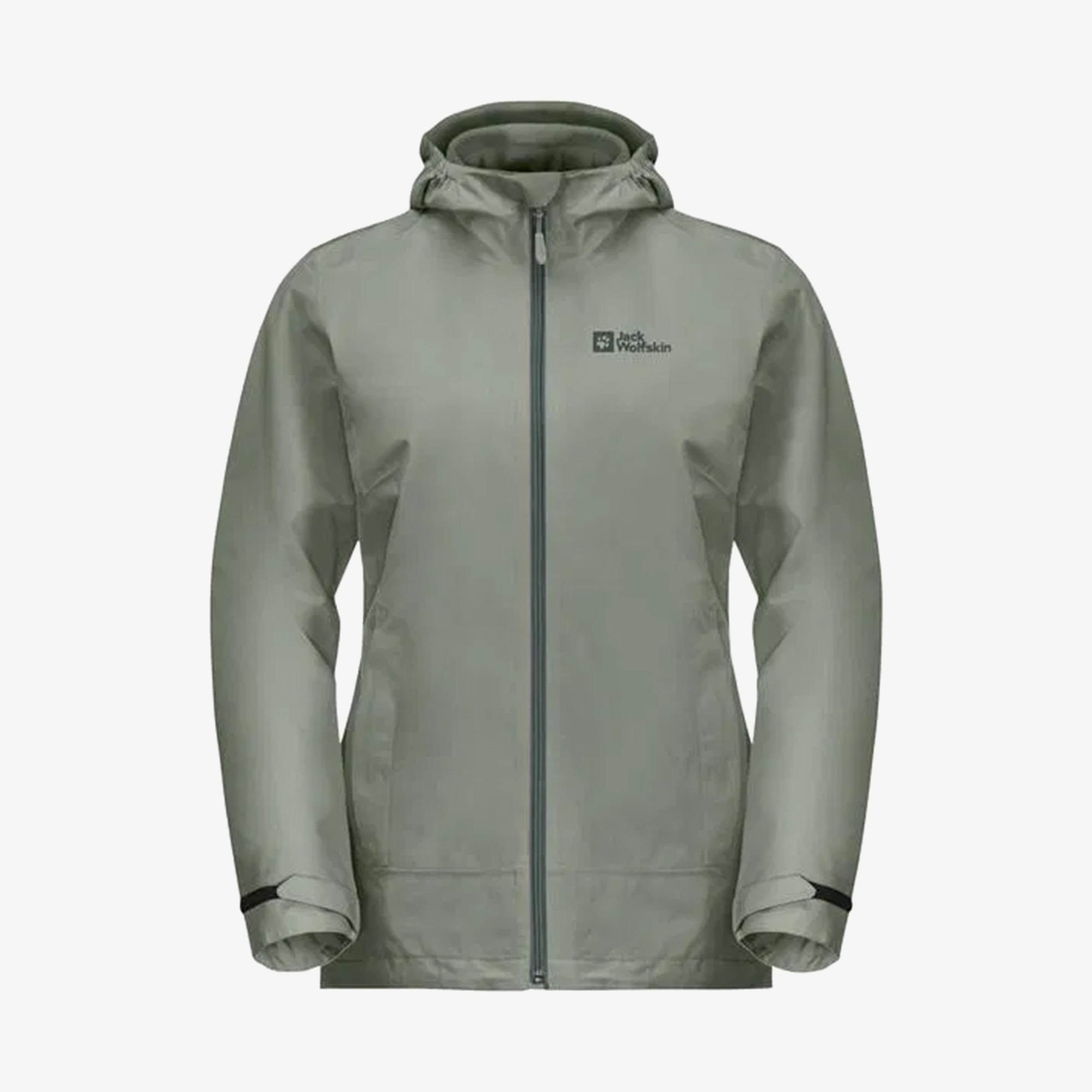 Jack Wolfskin Moonrise 3in1 Kadın Yeşil Outdoor Ceket